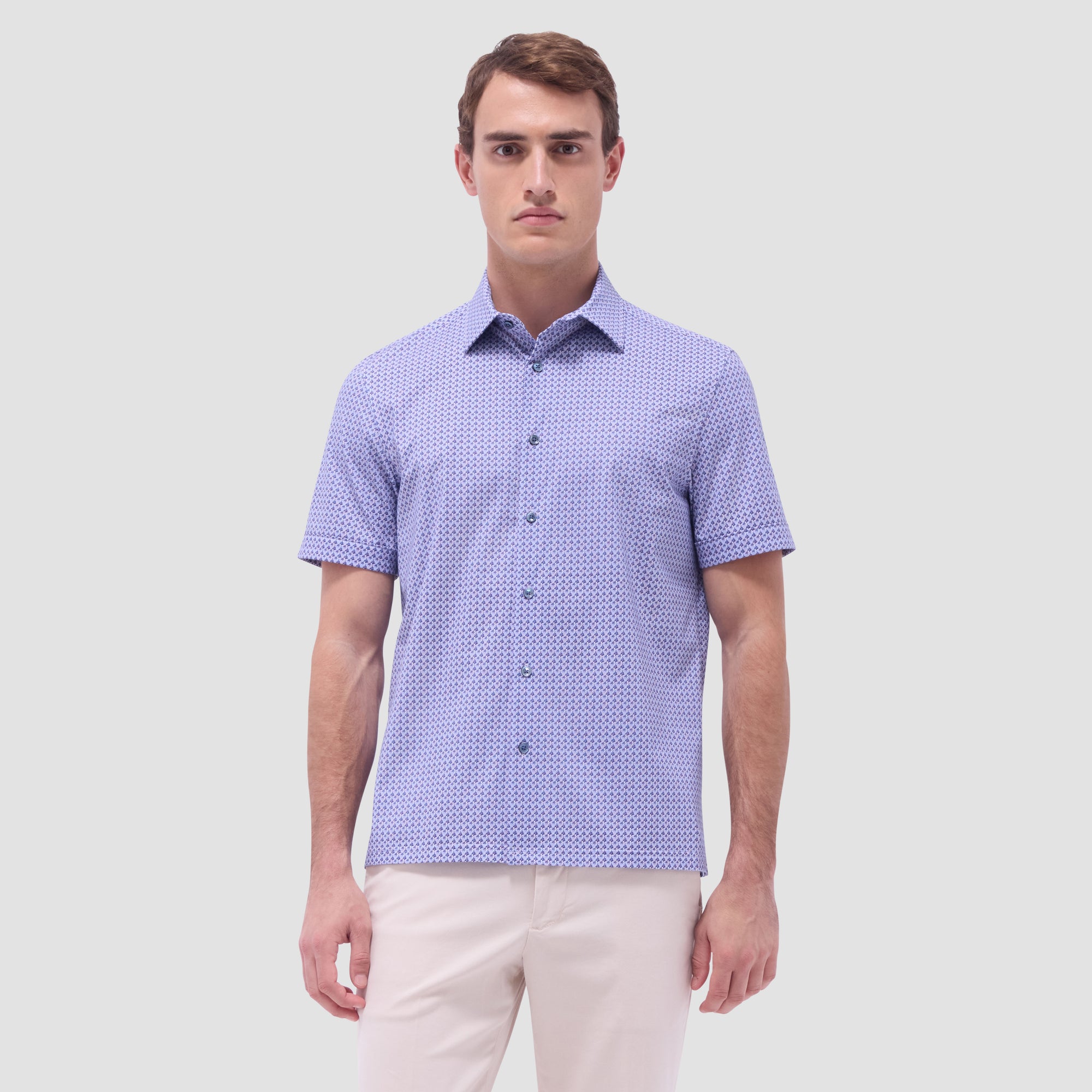 Milo Floral OoohCotton Short-Sleeve Shirt