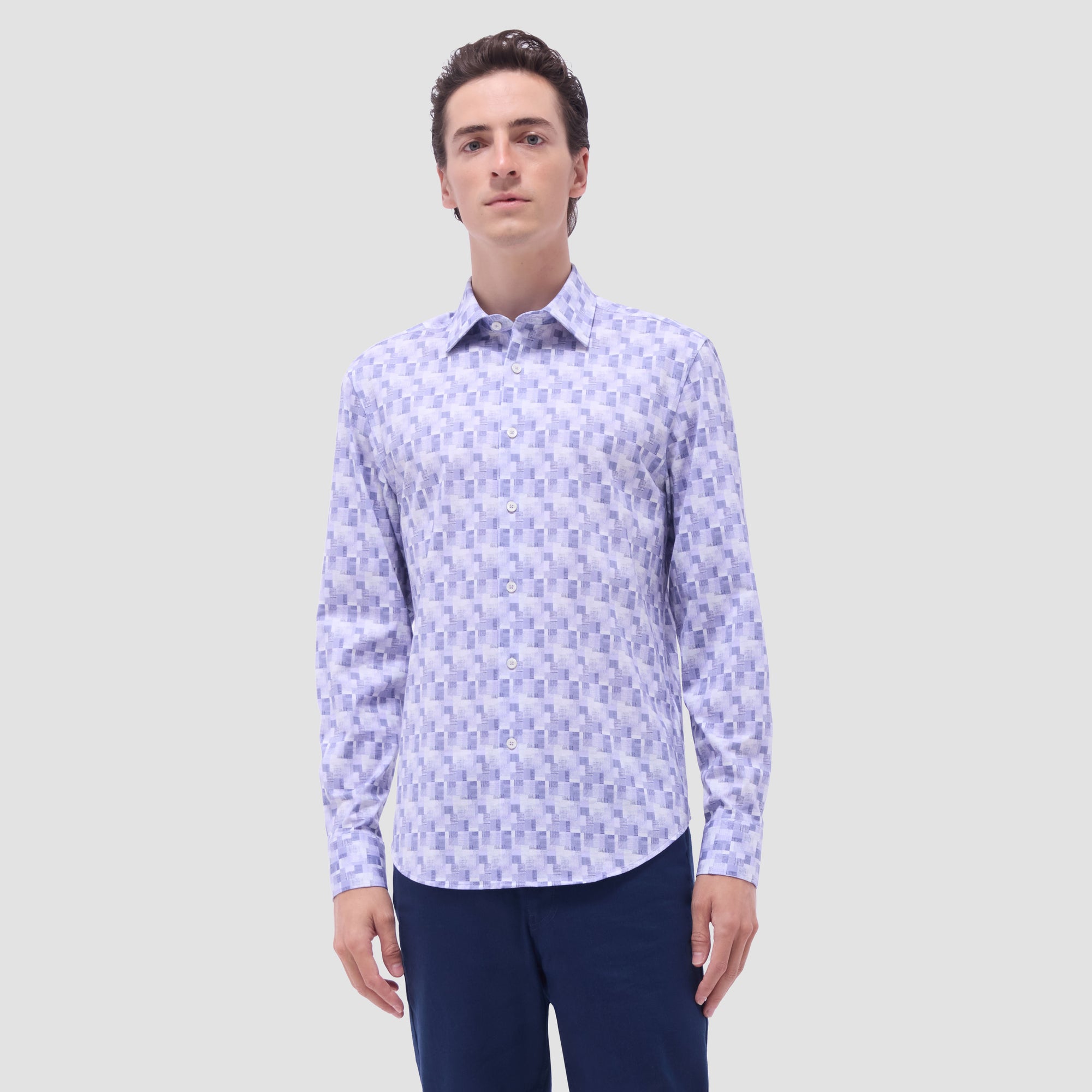James Grid Check OoohCotton Shirt