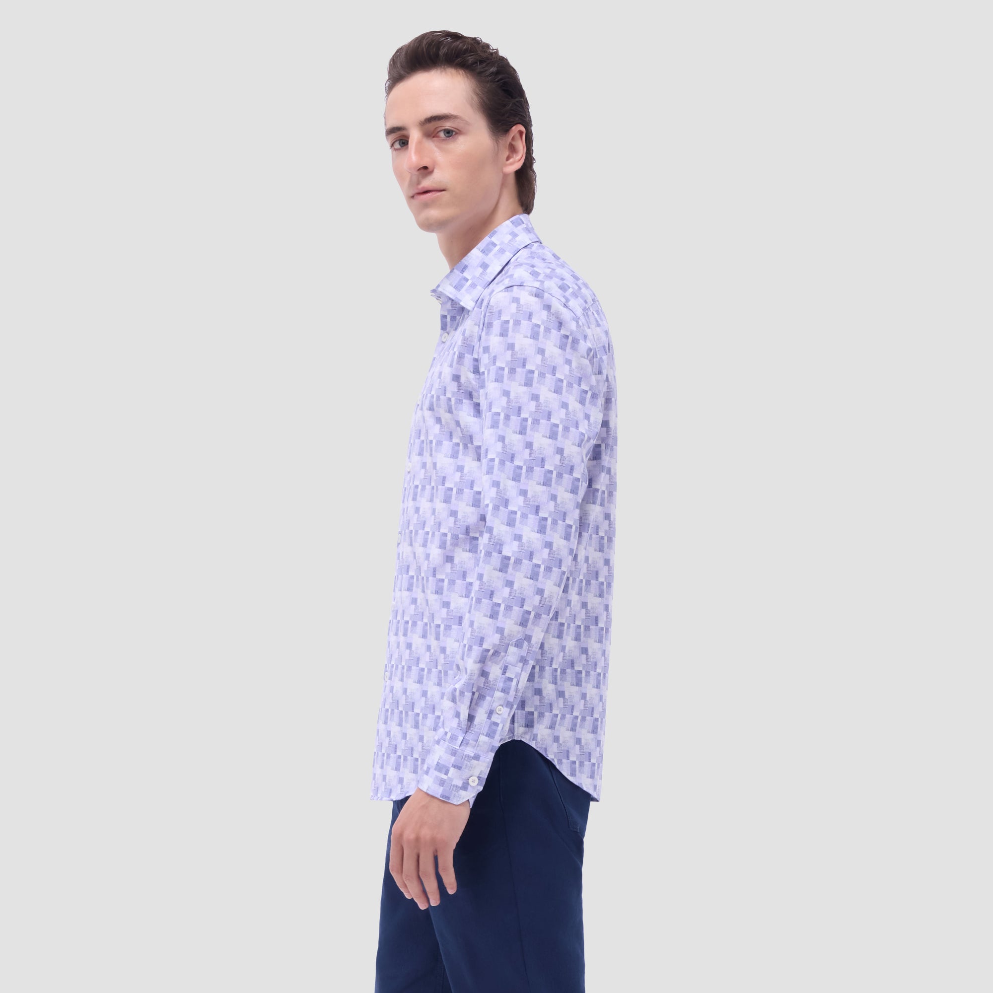 James Grid Check OoohCotton Shirt