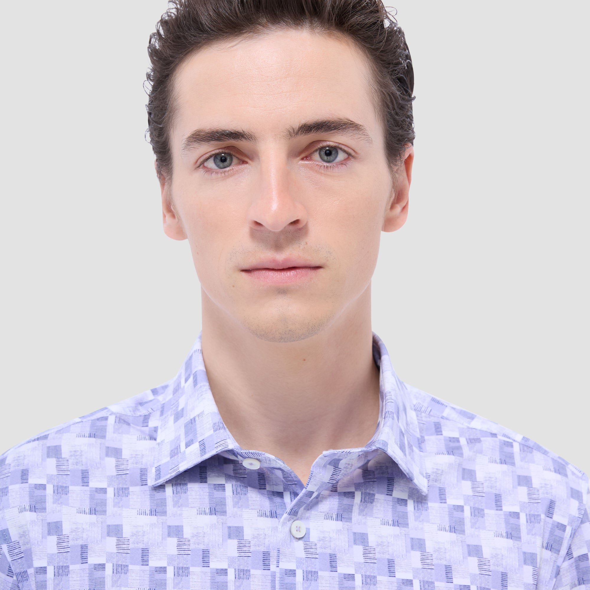 James Grid Check OoohCotton Shirt