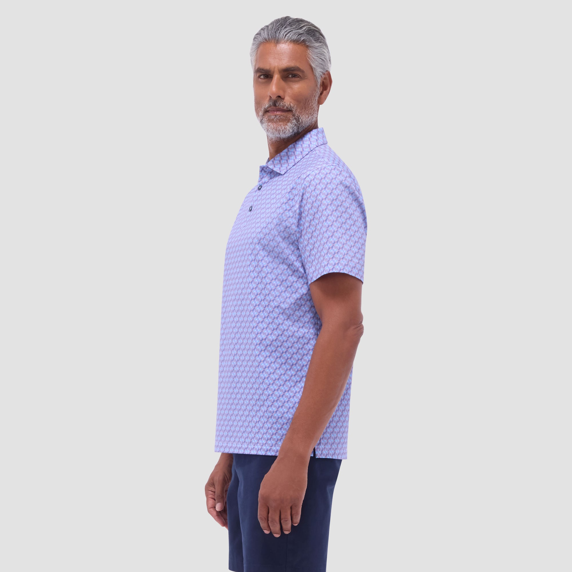 Victor Geometric OoohCotton Polo Shirt