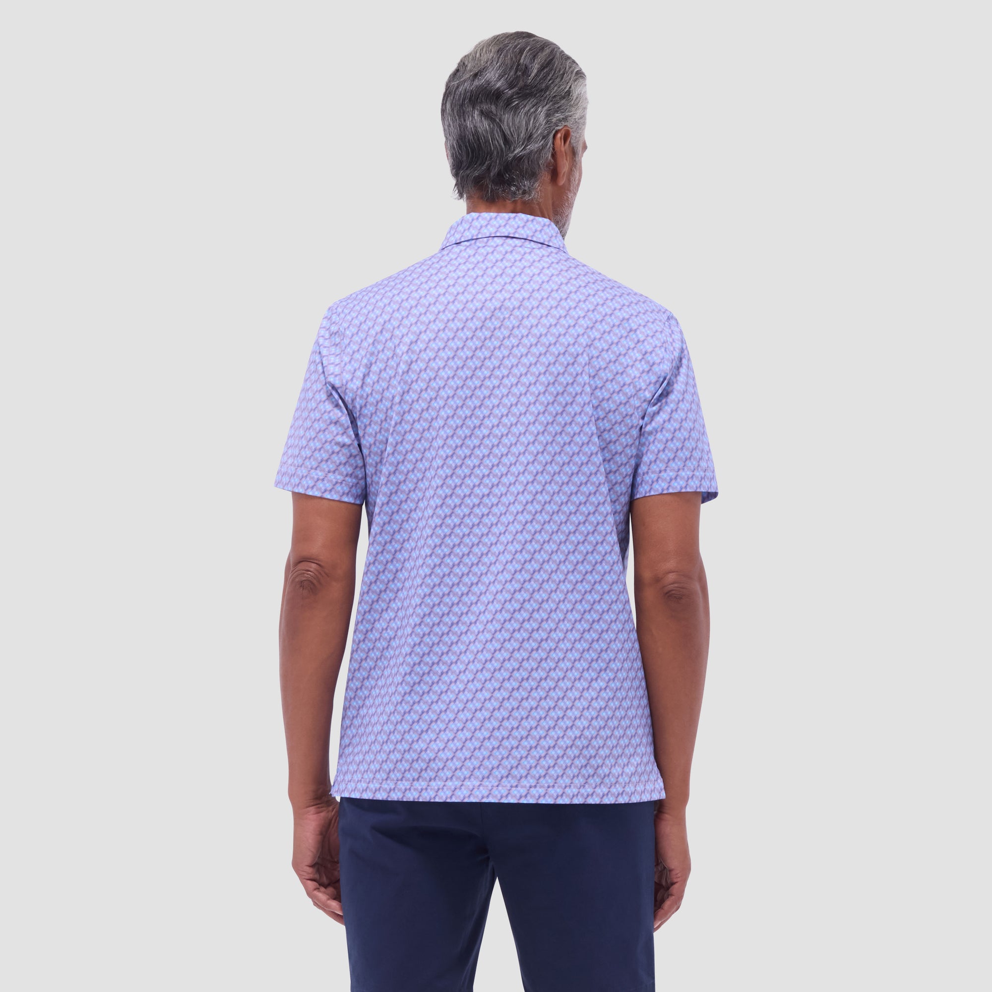 Victor Geometric OoohCotton Polo Shirt