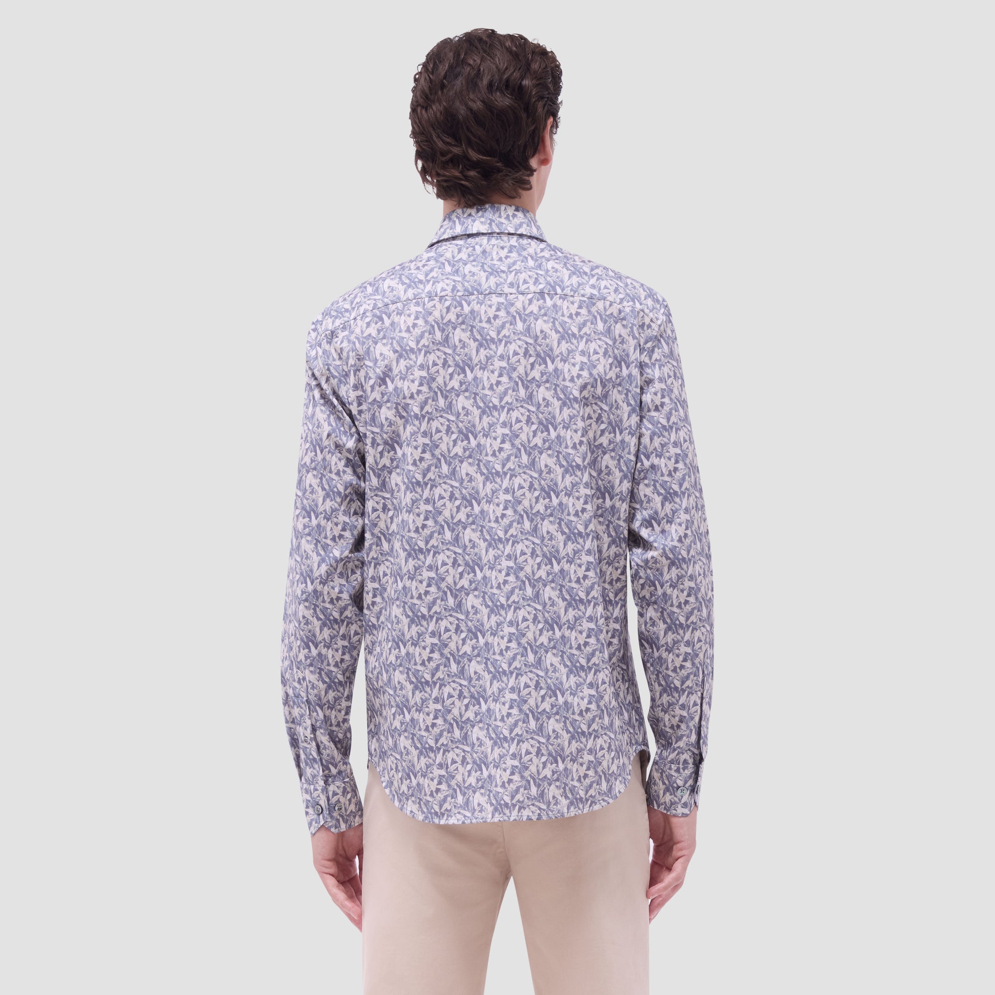 James Leaf Print OoohCotton Shirt