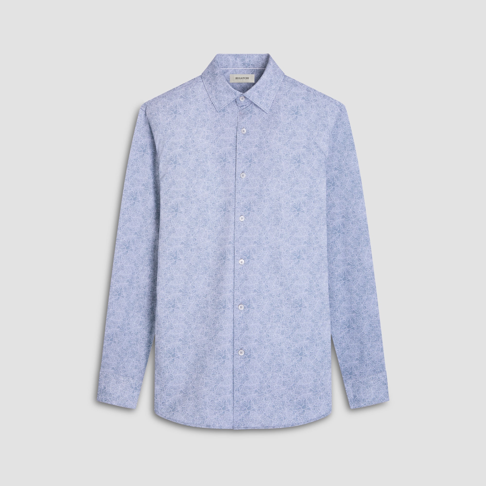 James Leaf Print OoohCotton Shirt