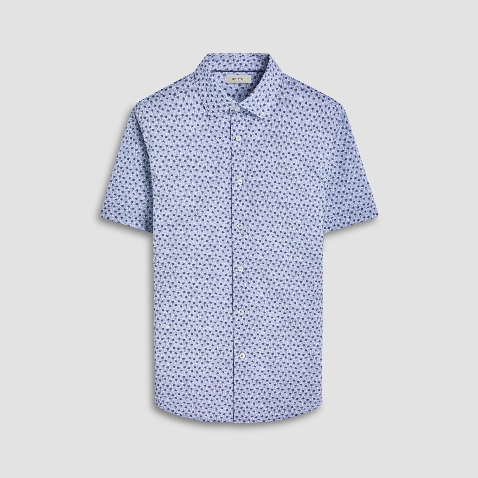 Miles Palm Tree OoohCotton Short-Sleeve Shirt