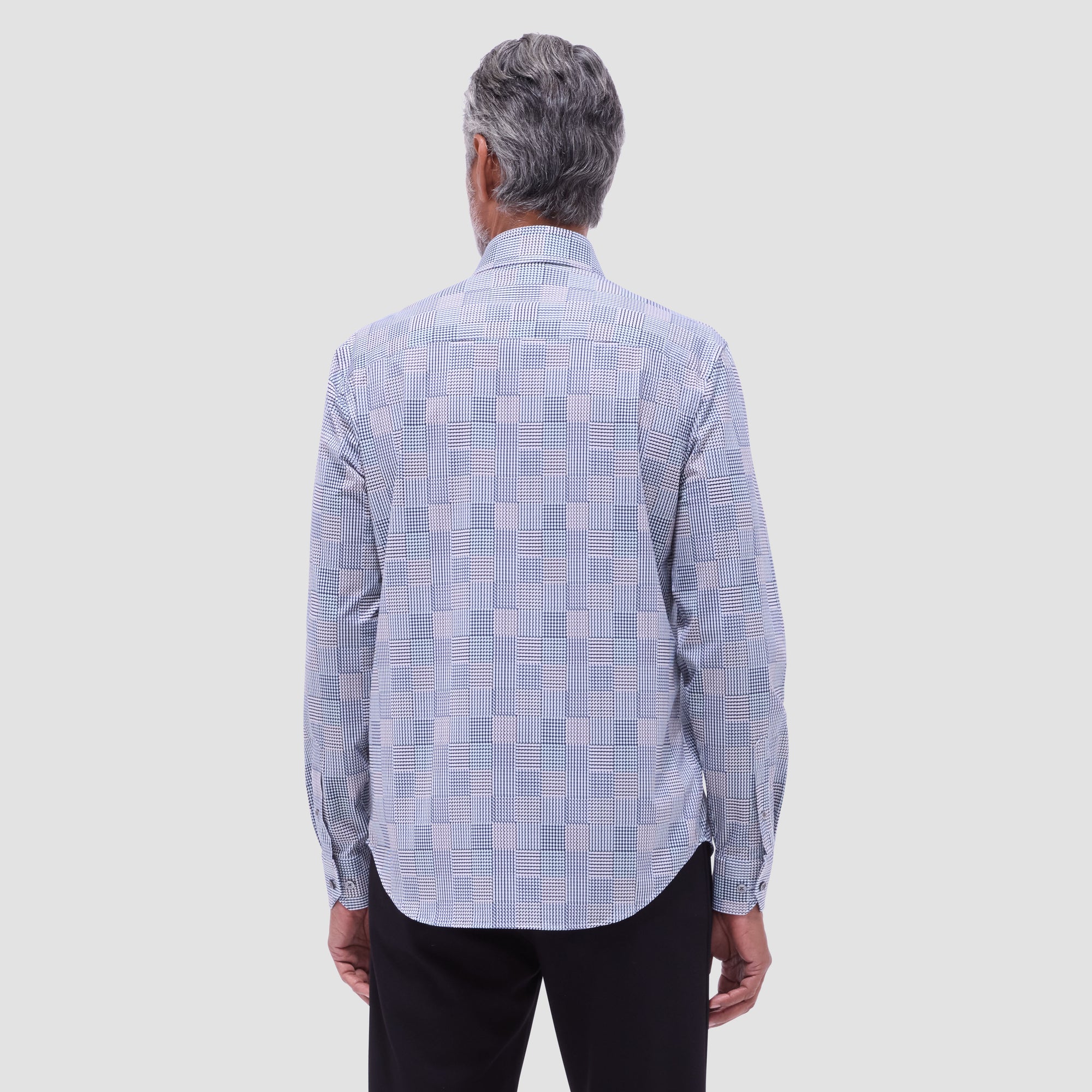 Devon Geometric Check OoohCotton Shirt