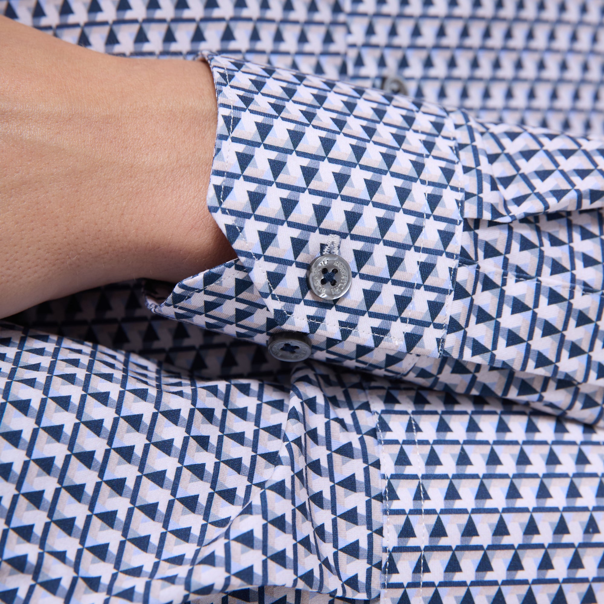 James Geometric OoohCotton Shirt