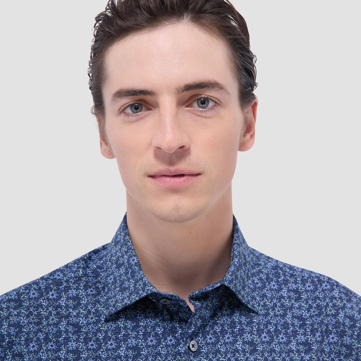 Miles Floral OoohCotton Short-Sleeve Shirt