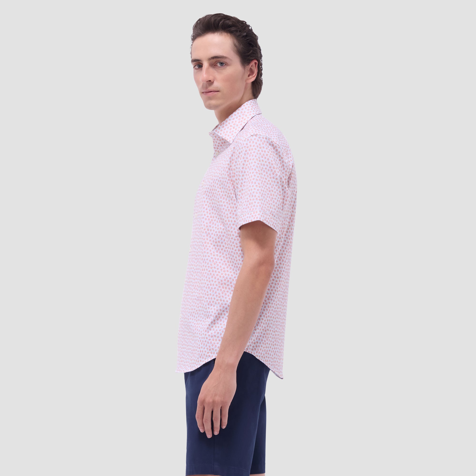 Miles Fruit Print OoohCotton Short-Sleeve Shirt