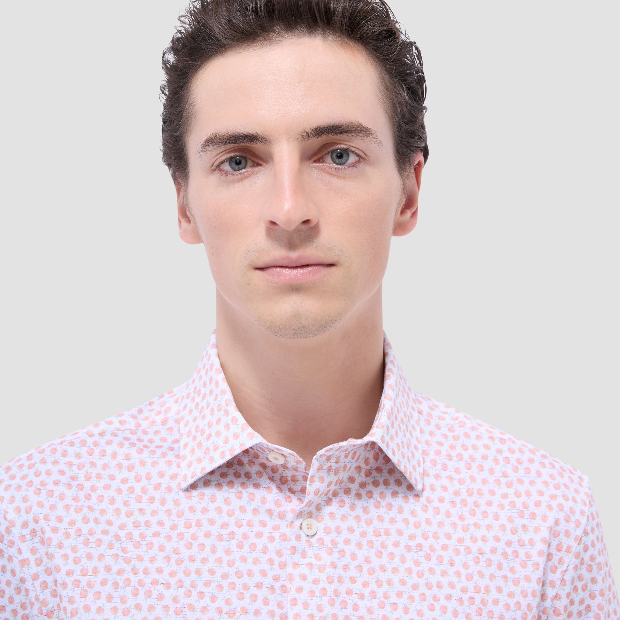 Miles Fruit Print OoohCotton Short-Sleeve Shirt