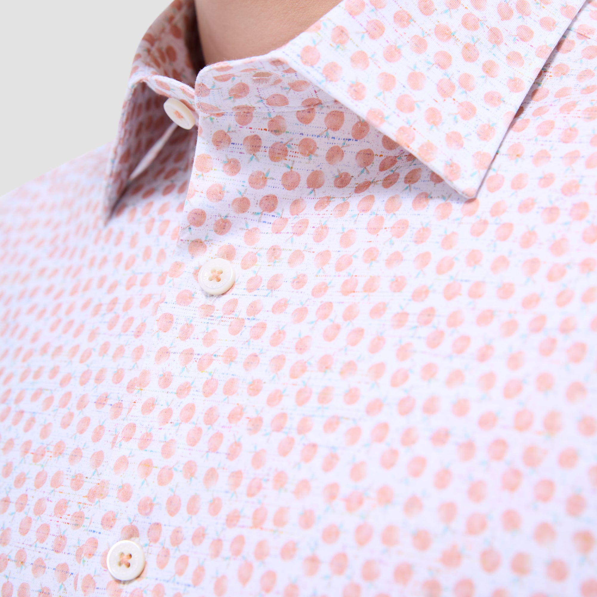 Miles Fruit Print OoohCotton Short-Sleeve Shirt