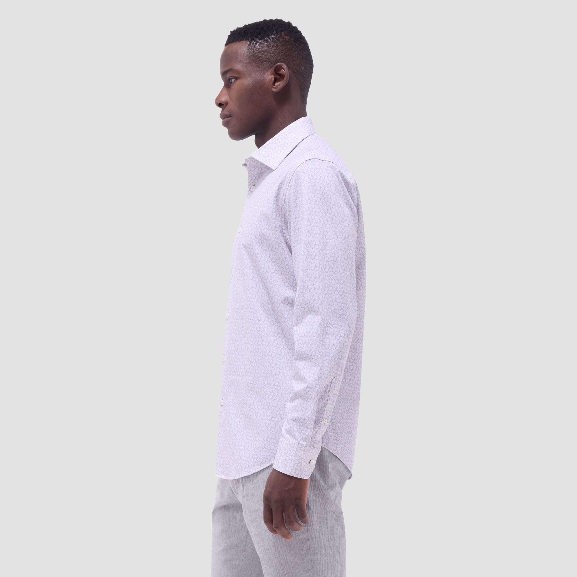 James Leaf Print OoohCotton Shirt