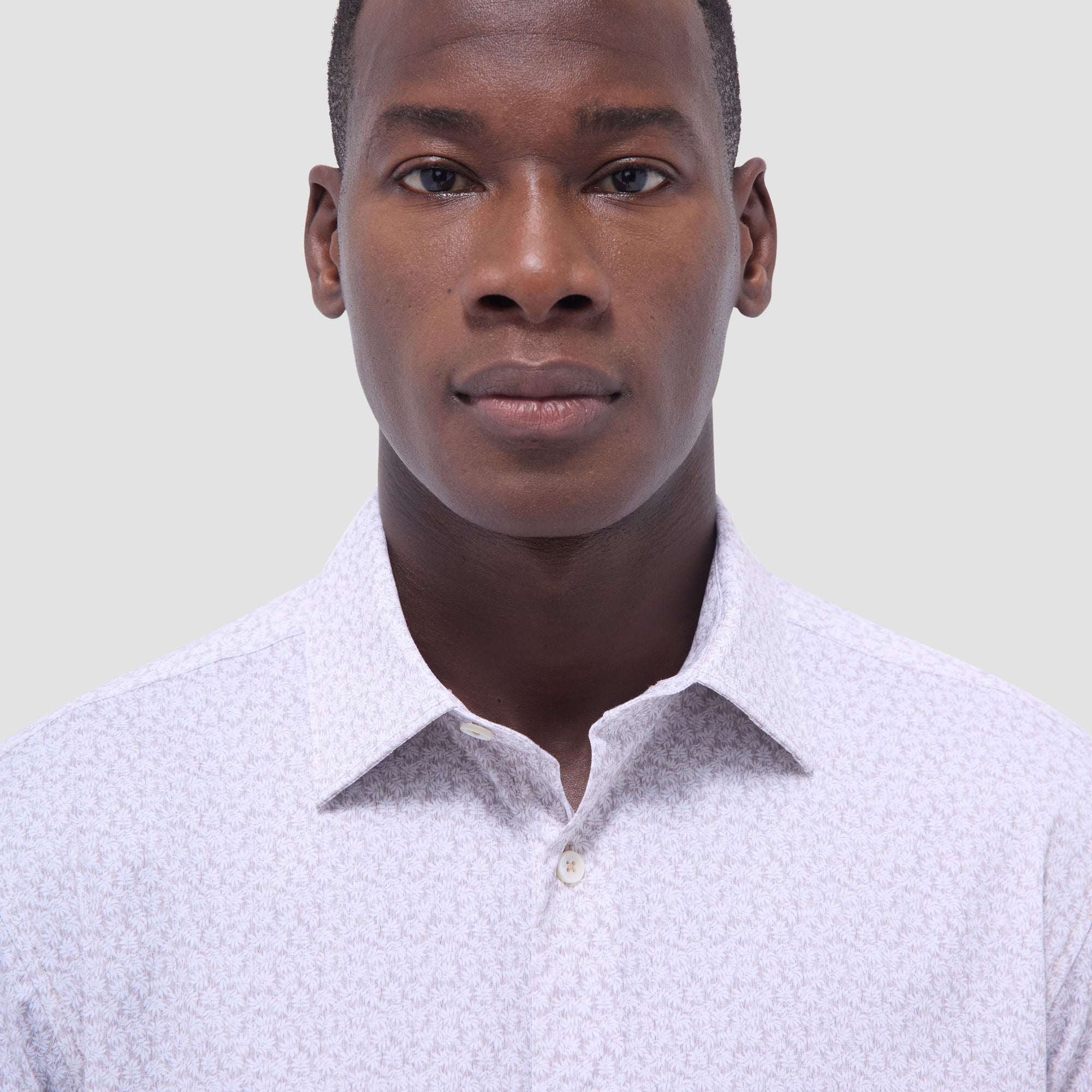 James Leaf Print OoohCotton Shirt