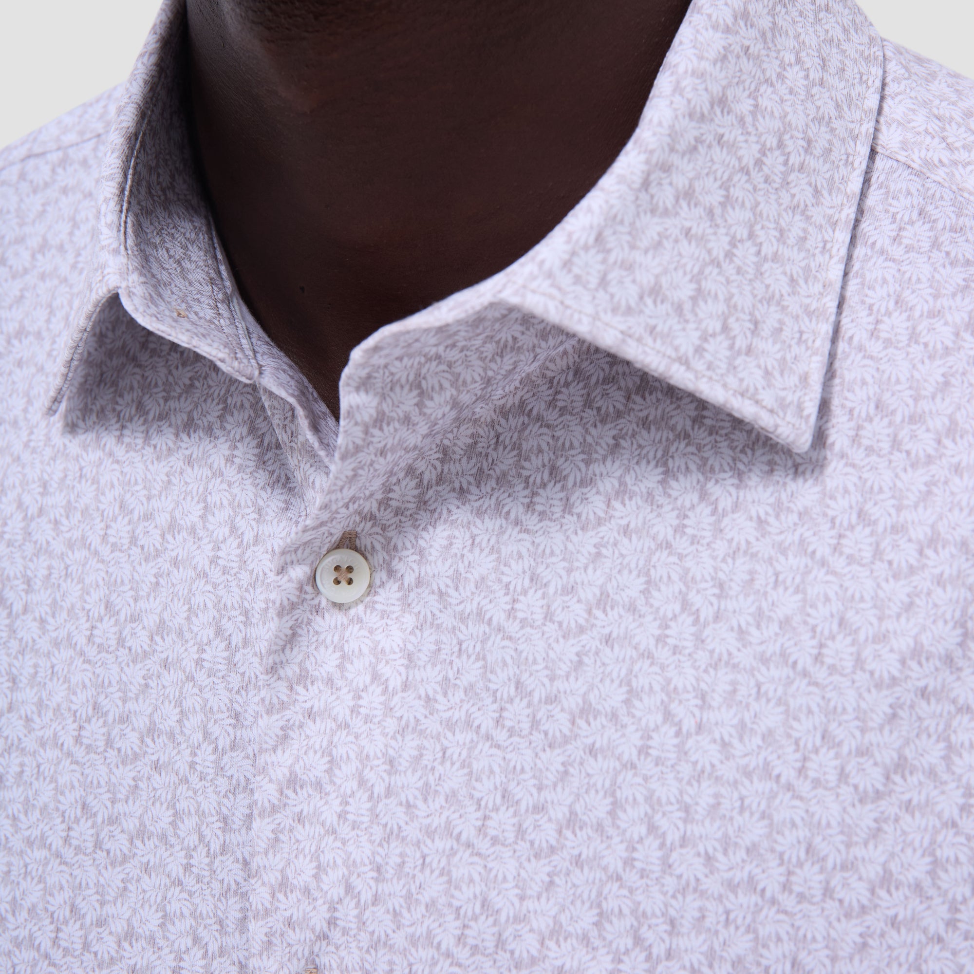 James Leaf Print OoohCotton Shirt