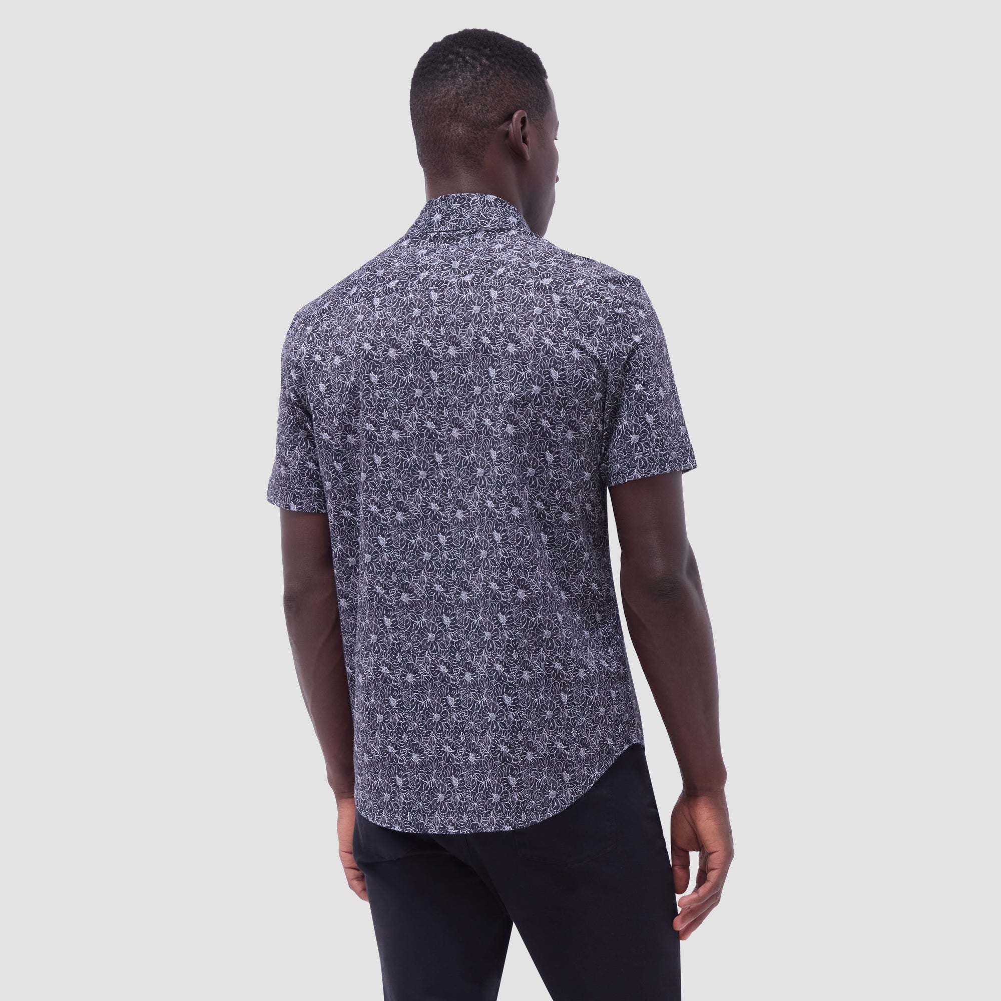 Miles Floral OoohCotton Short-Sleeve Shirt