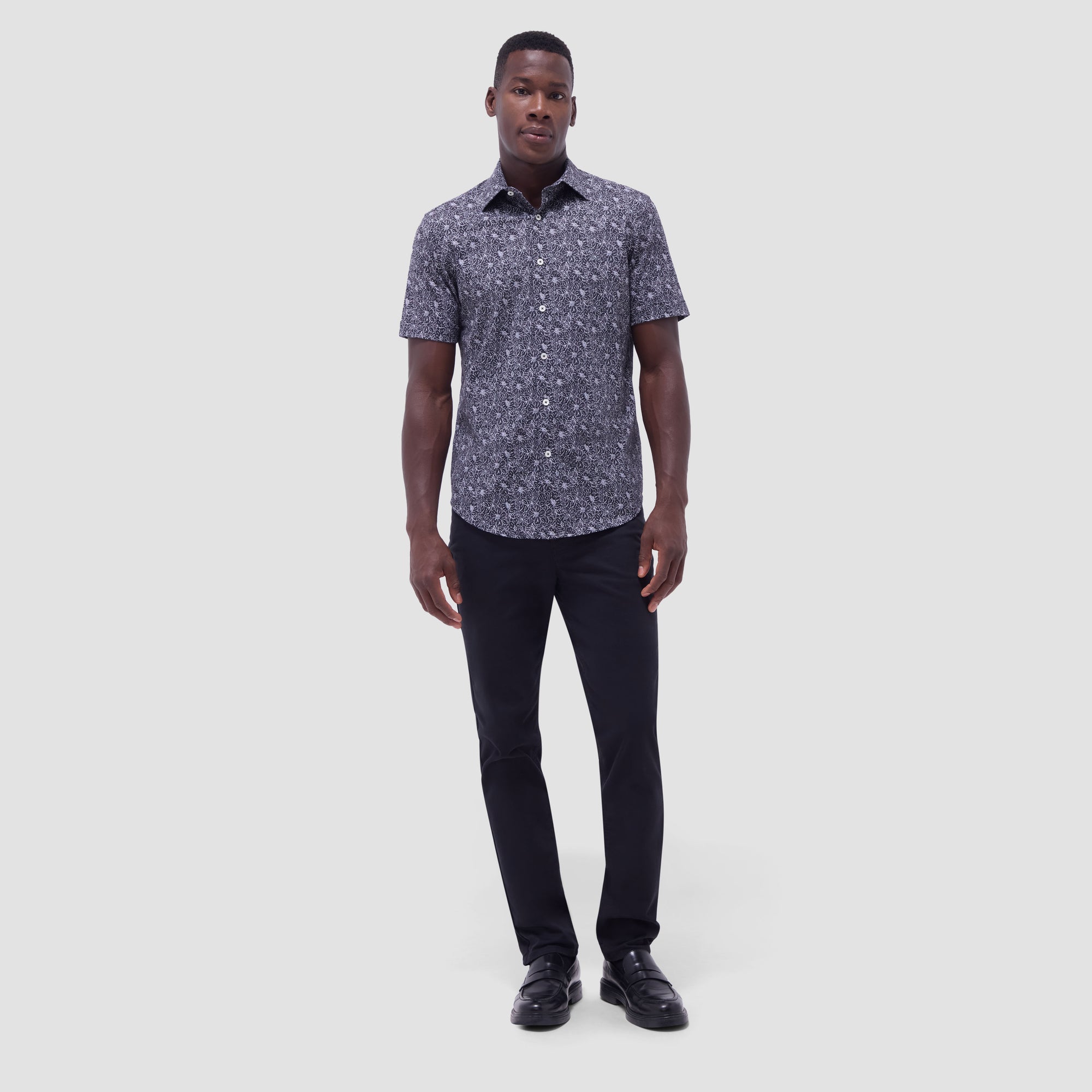 Miles Floral OoohCotton Short-Sleeve Shirt