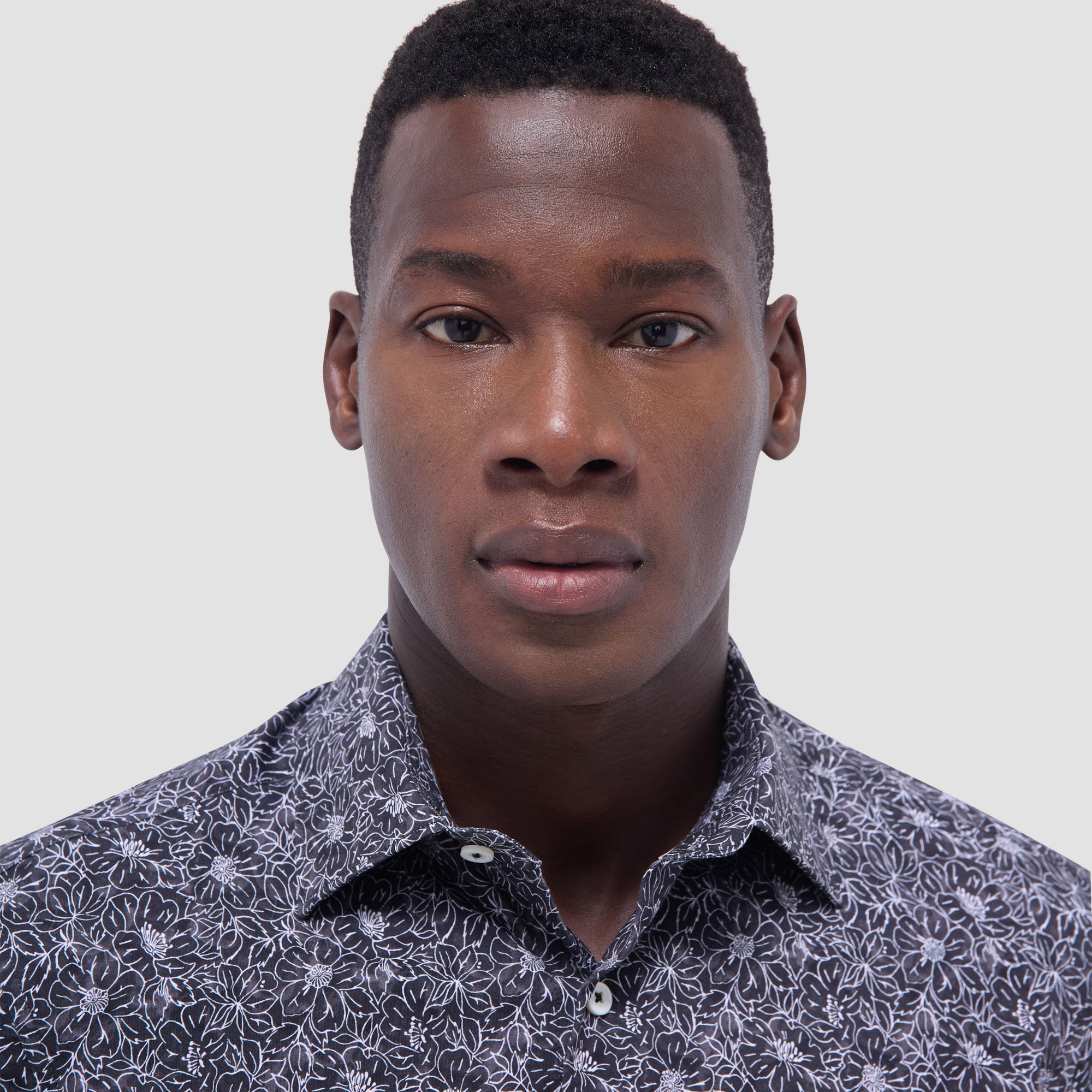 Miles Floral OoohCotton Short-Sleeve Shirt