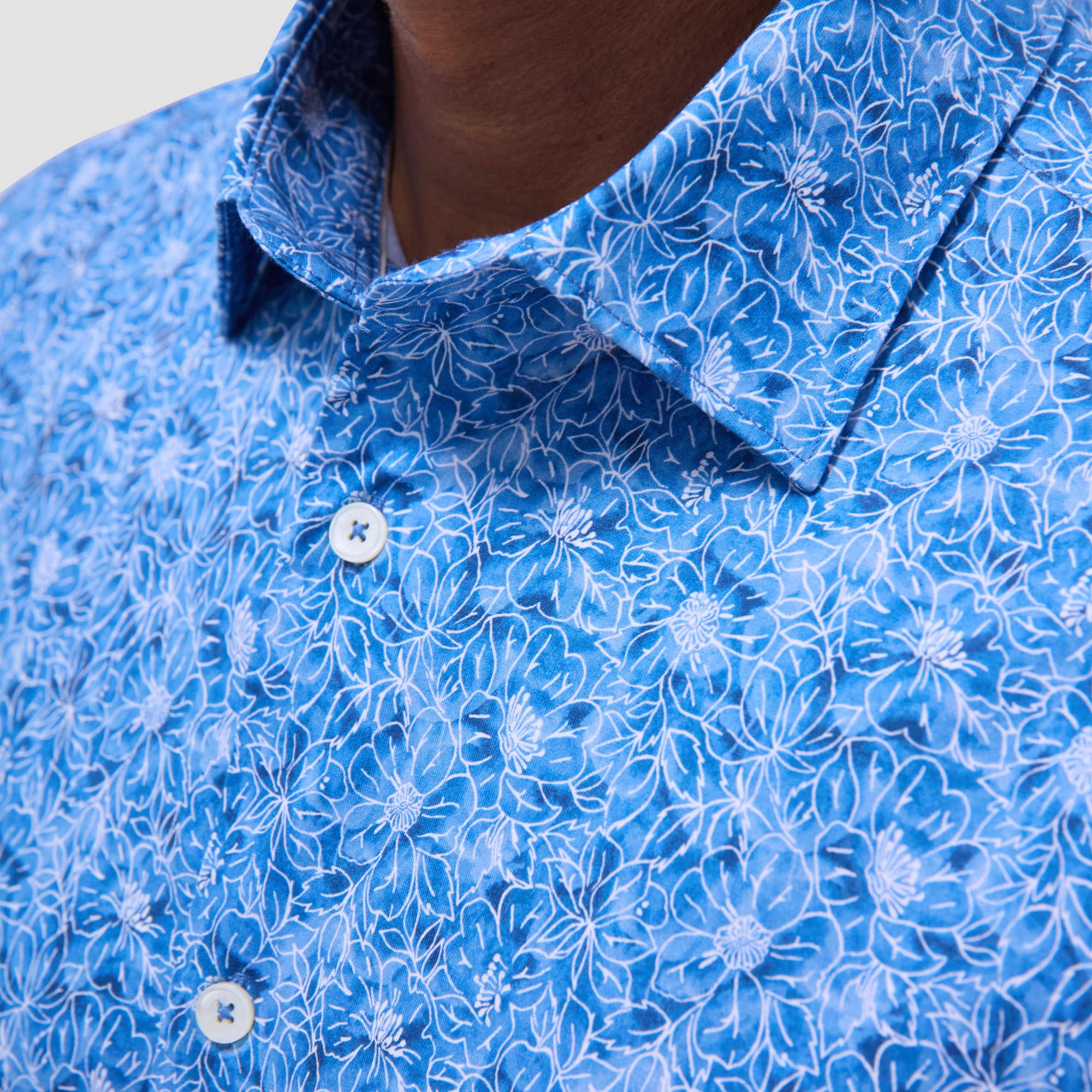 Miles Floral OoohCotton Short-Sleeve Shirt