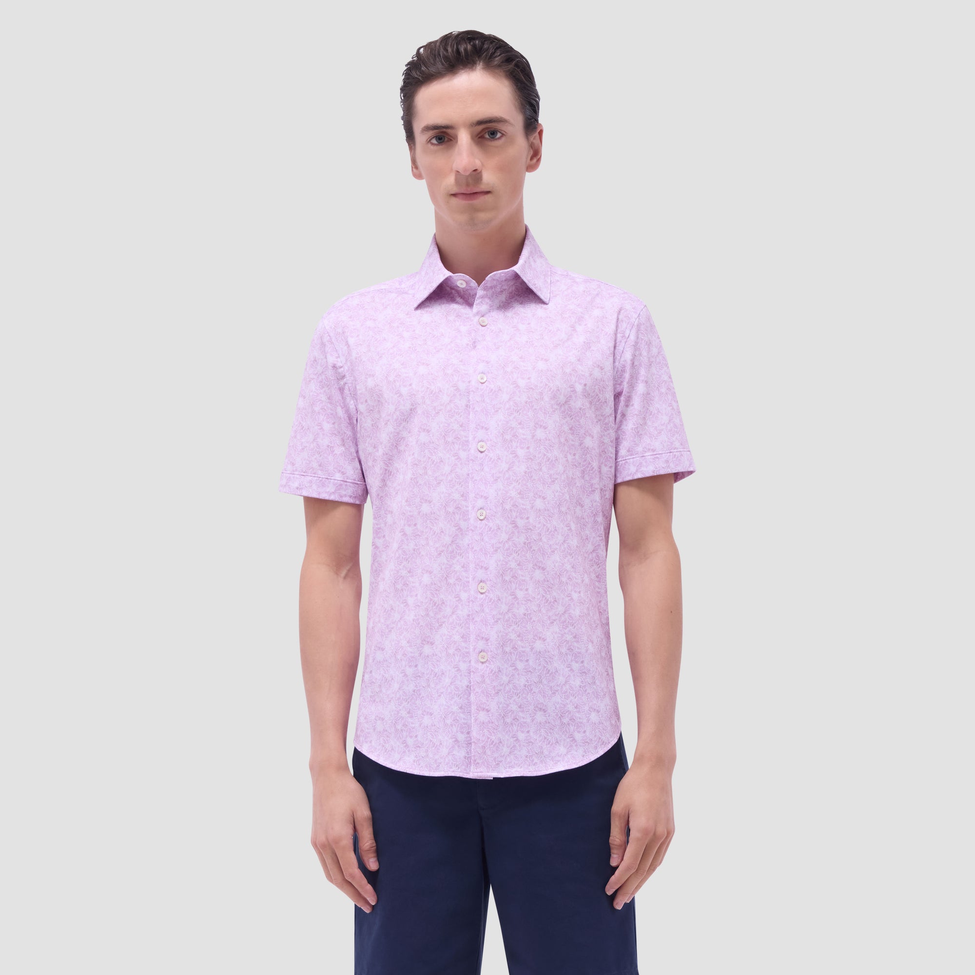 Miles Floral OoohCotton Short-Sleeve Shirt