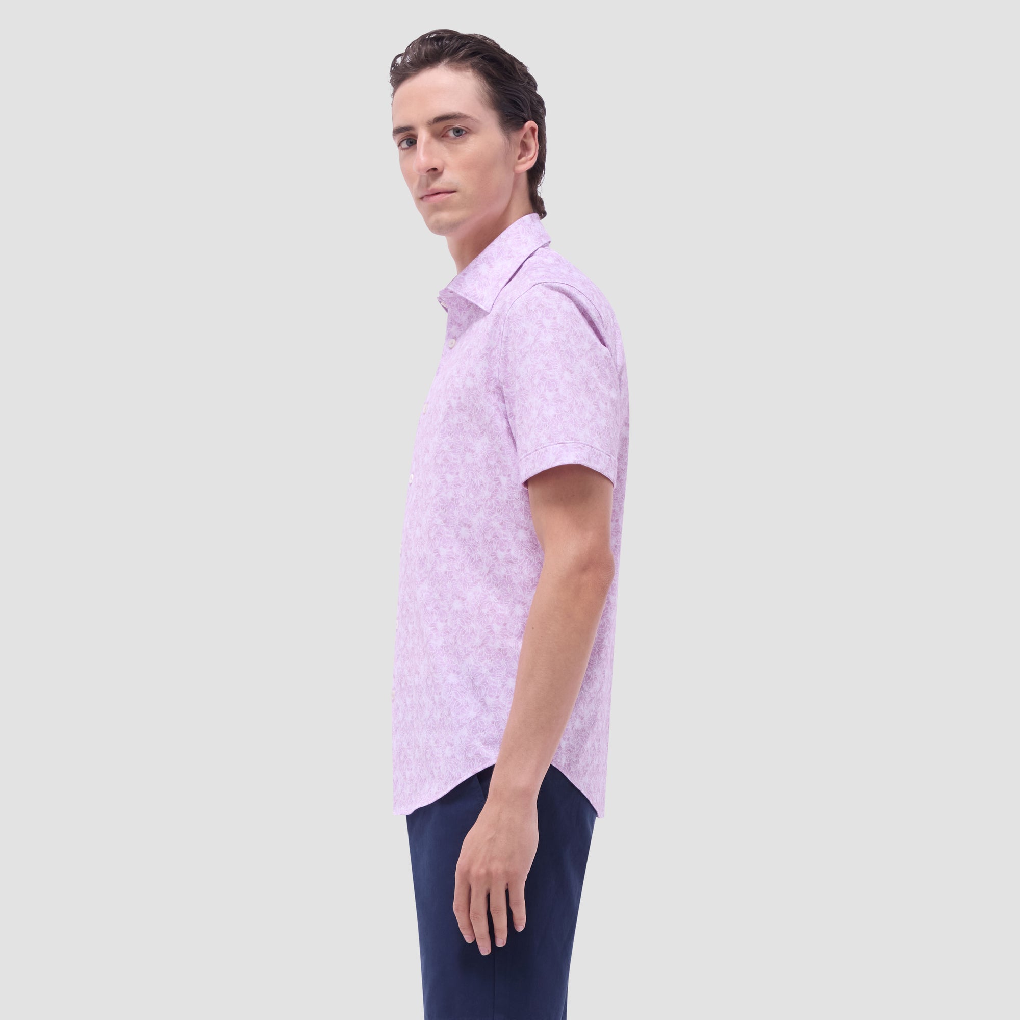 Miles Floral OoohCotton Short-Sleeve Shirt