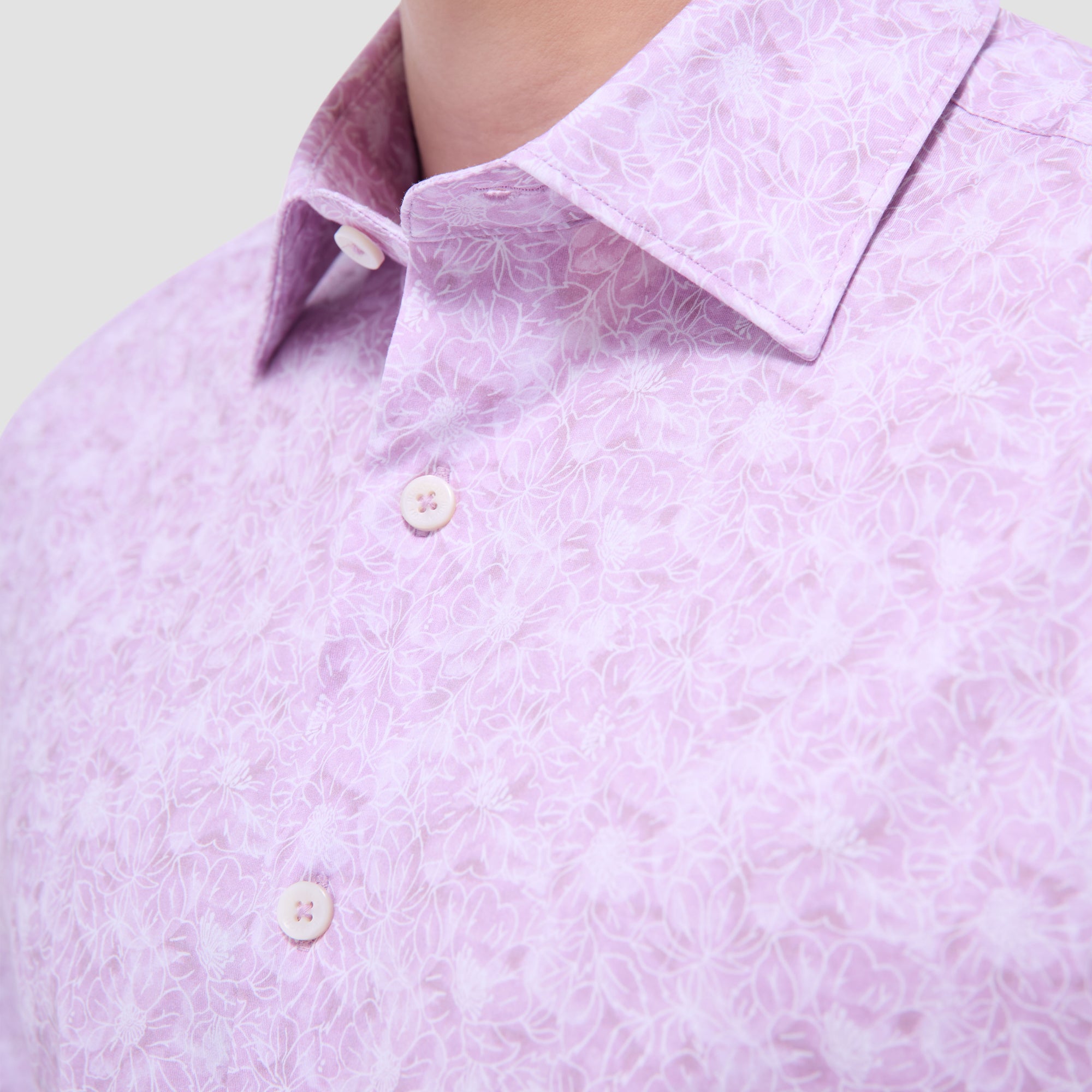 Miles Floral OoohCotton Short-Sleeve Shirt