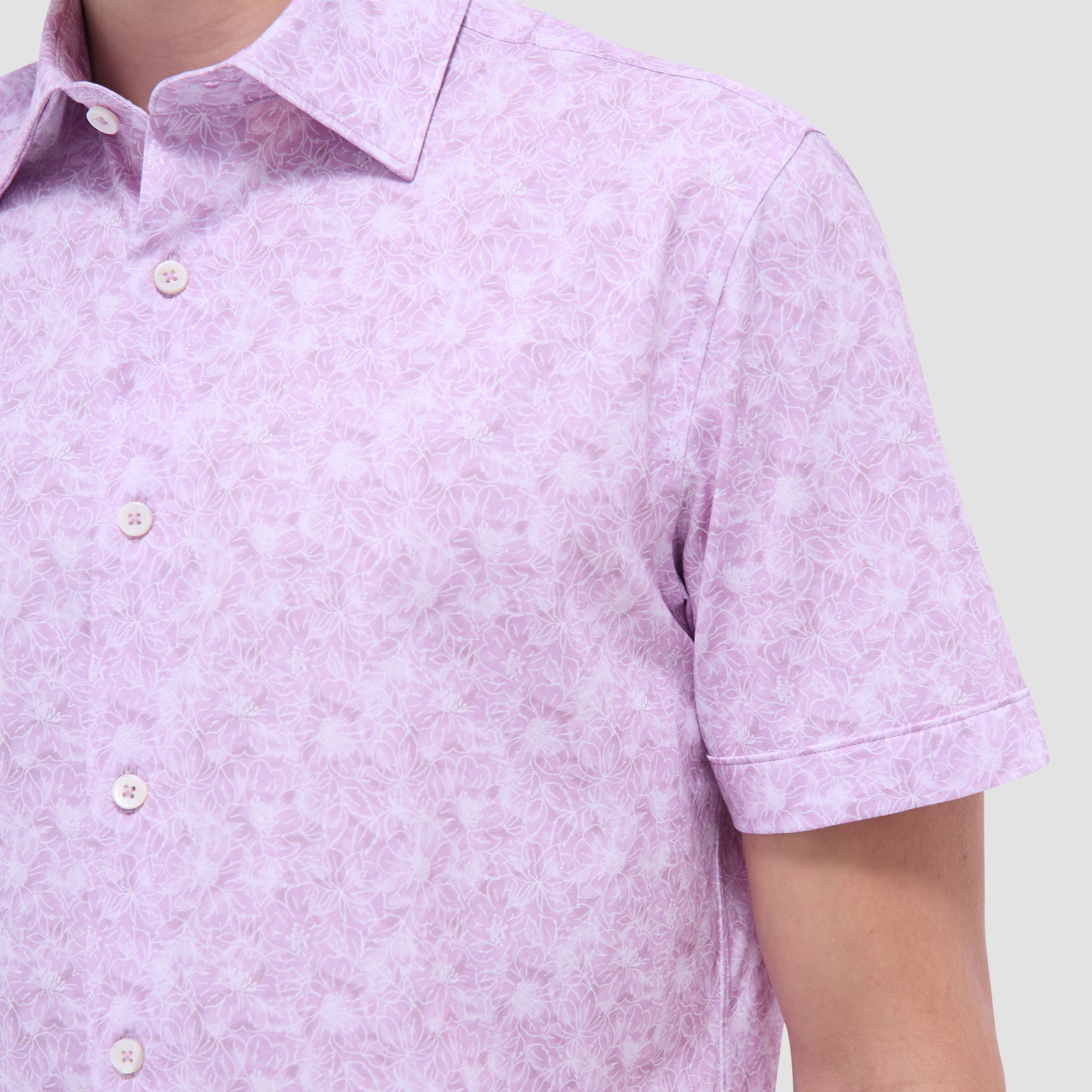 Miles Floral OoohCotton Short-Sleeve Shirt