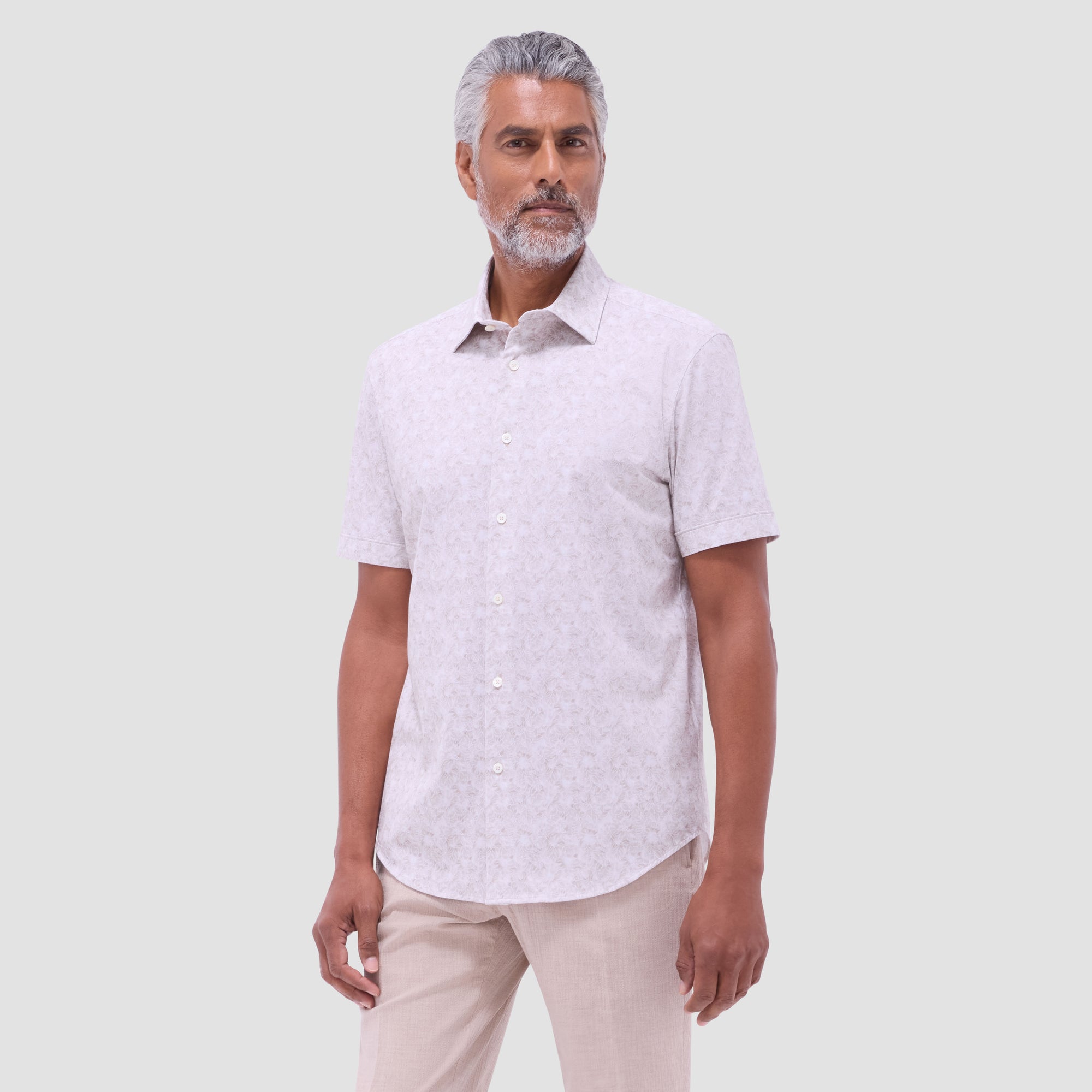 Miles Floral OoohCotton Short-Sleeve Shirt