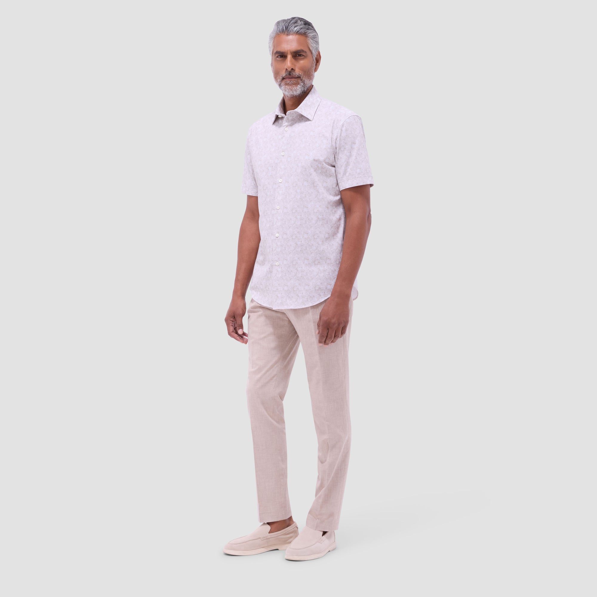 Miles Floral OoohCotton Short-Sleeve Shirt