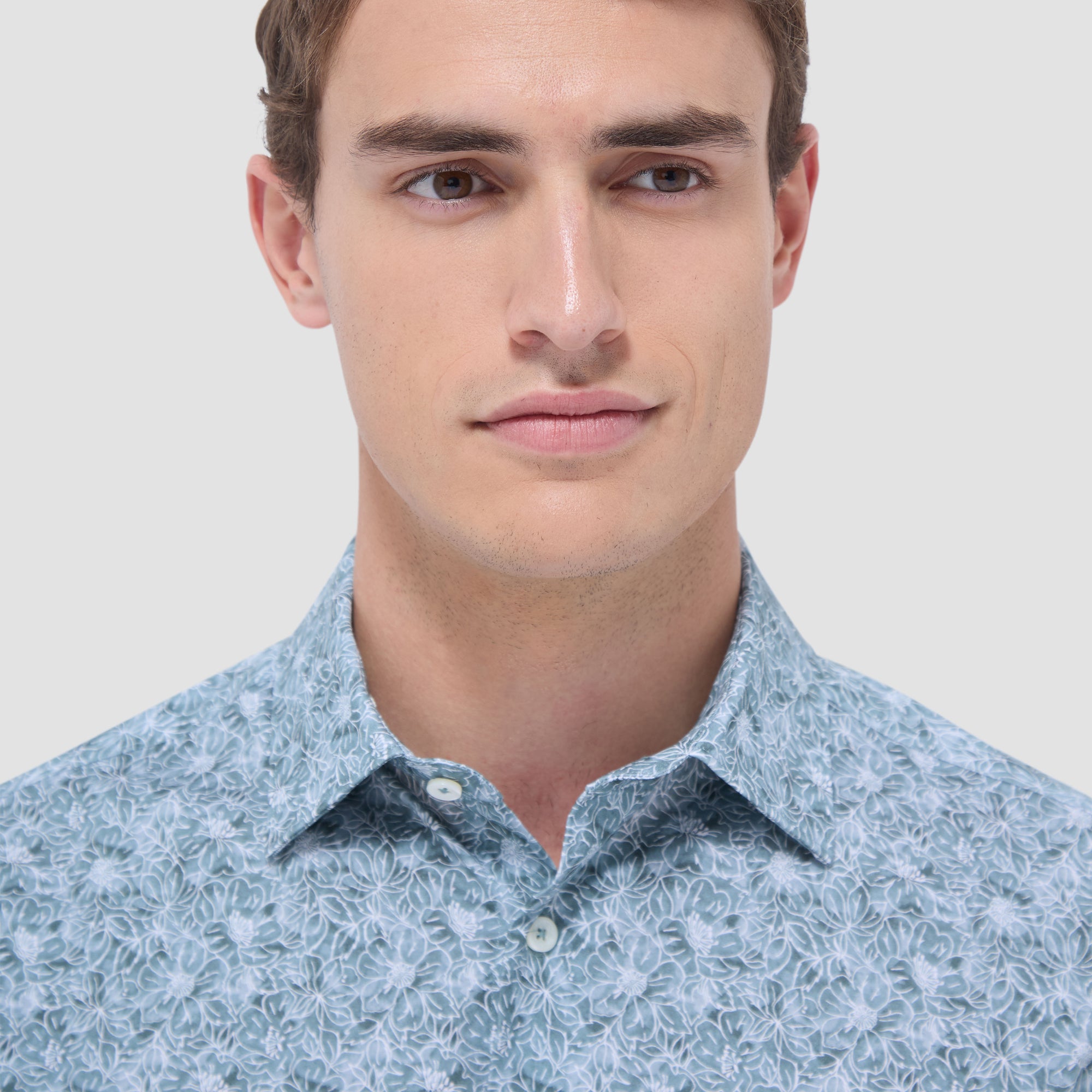Miles Floral OoohCotton Short-Sleeve Shirt