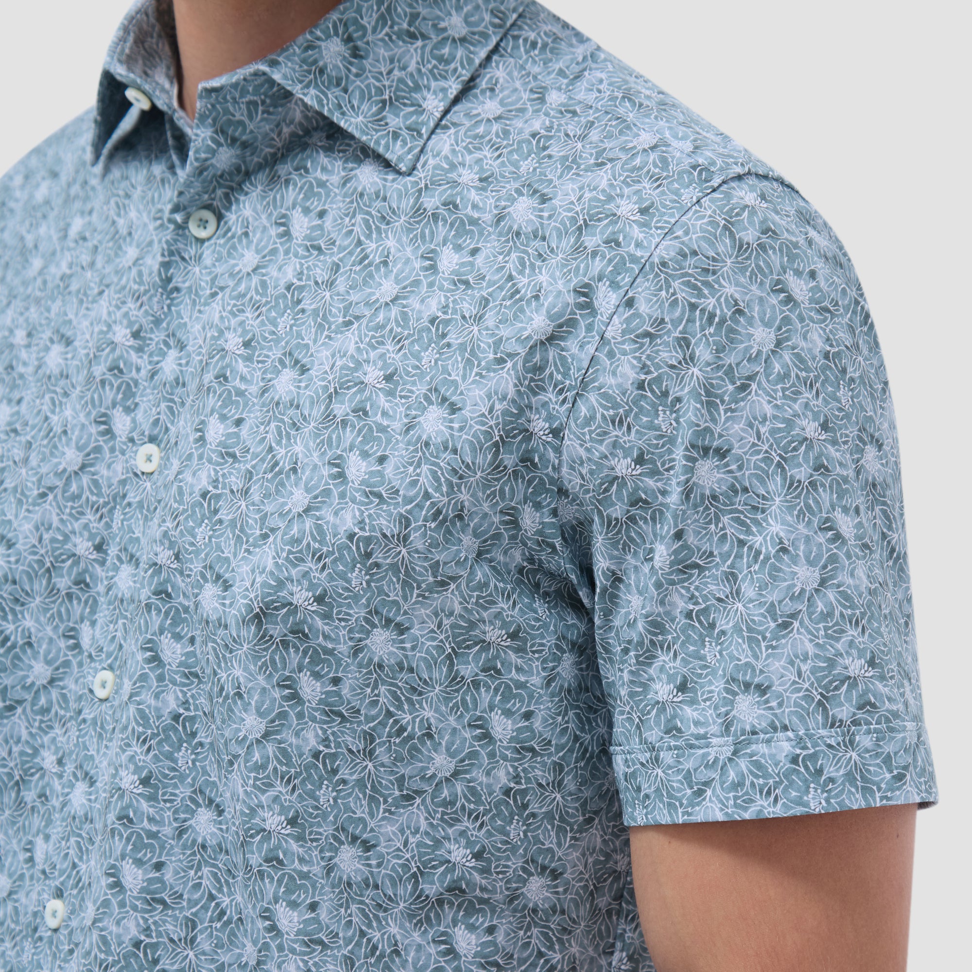 Miles Floral OoohCotton Short-Sleeve Shirt