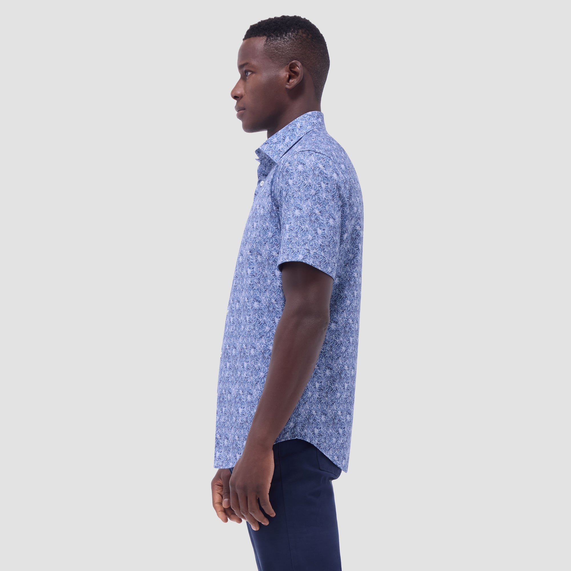 Miles Floral OoohCotton Short-Sleeve Shirt