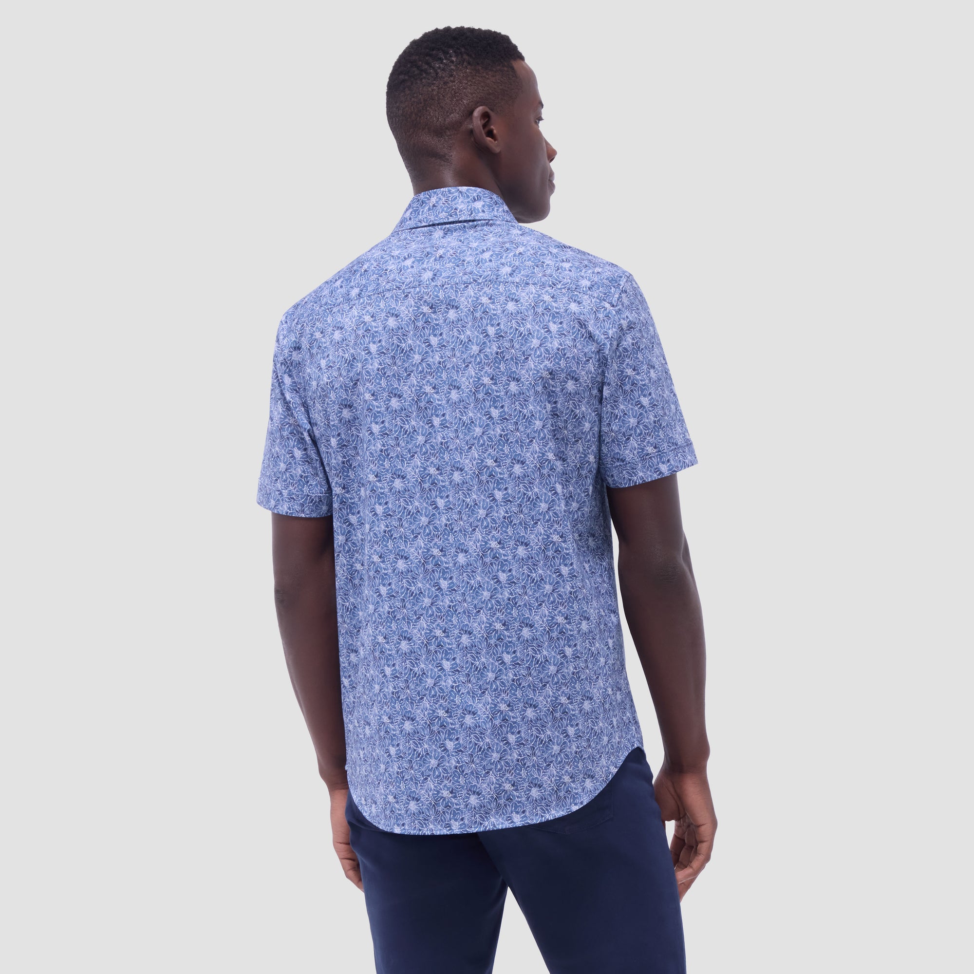 Miles Floral OoohCotton Short-Sleeve Shirt