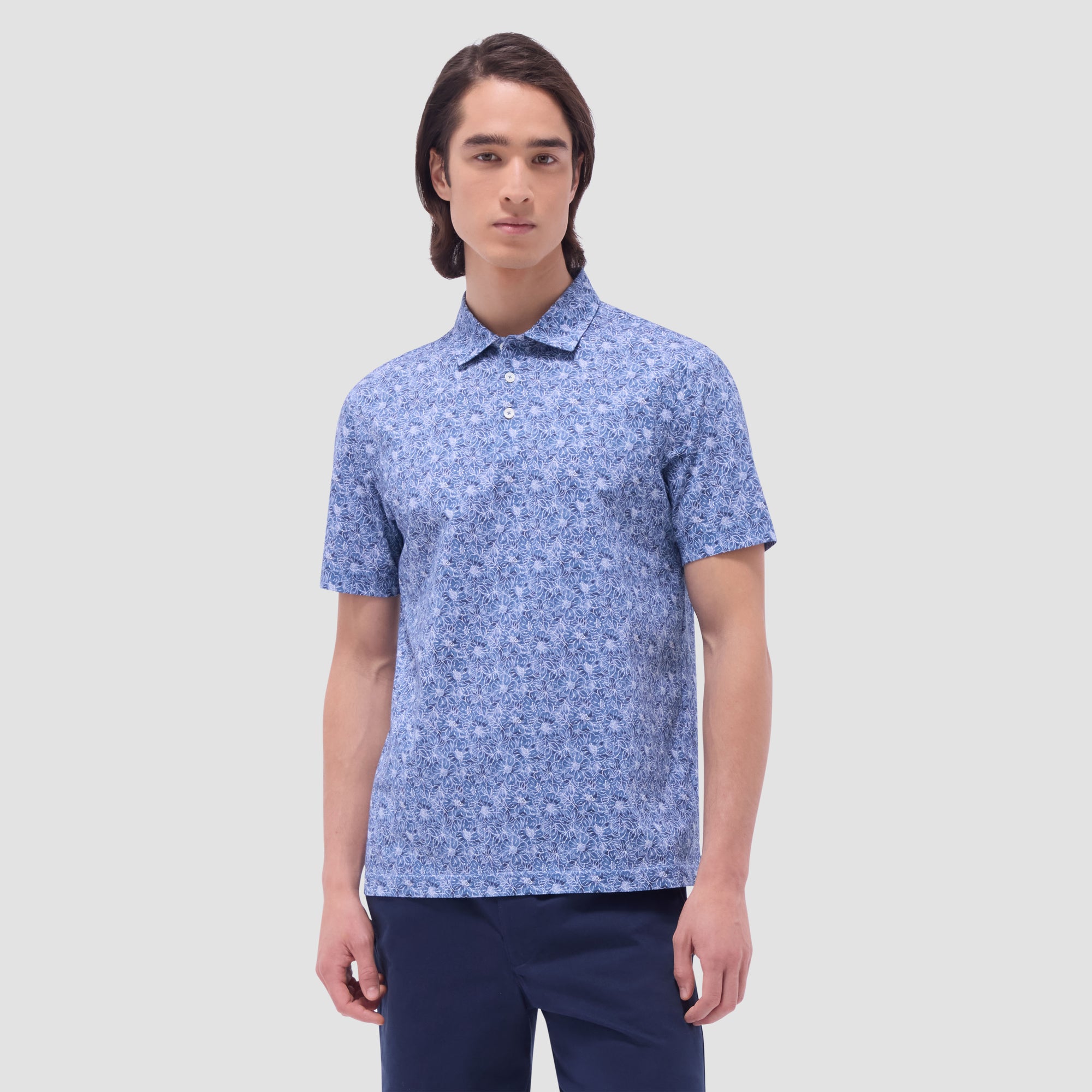 Victor Floral OoohCotton Polo Shirt