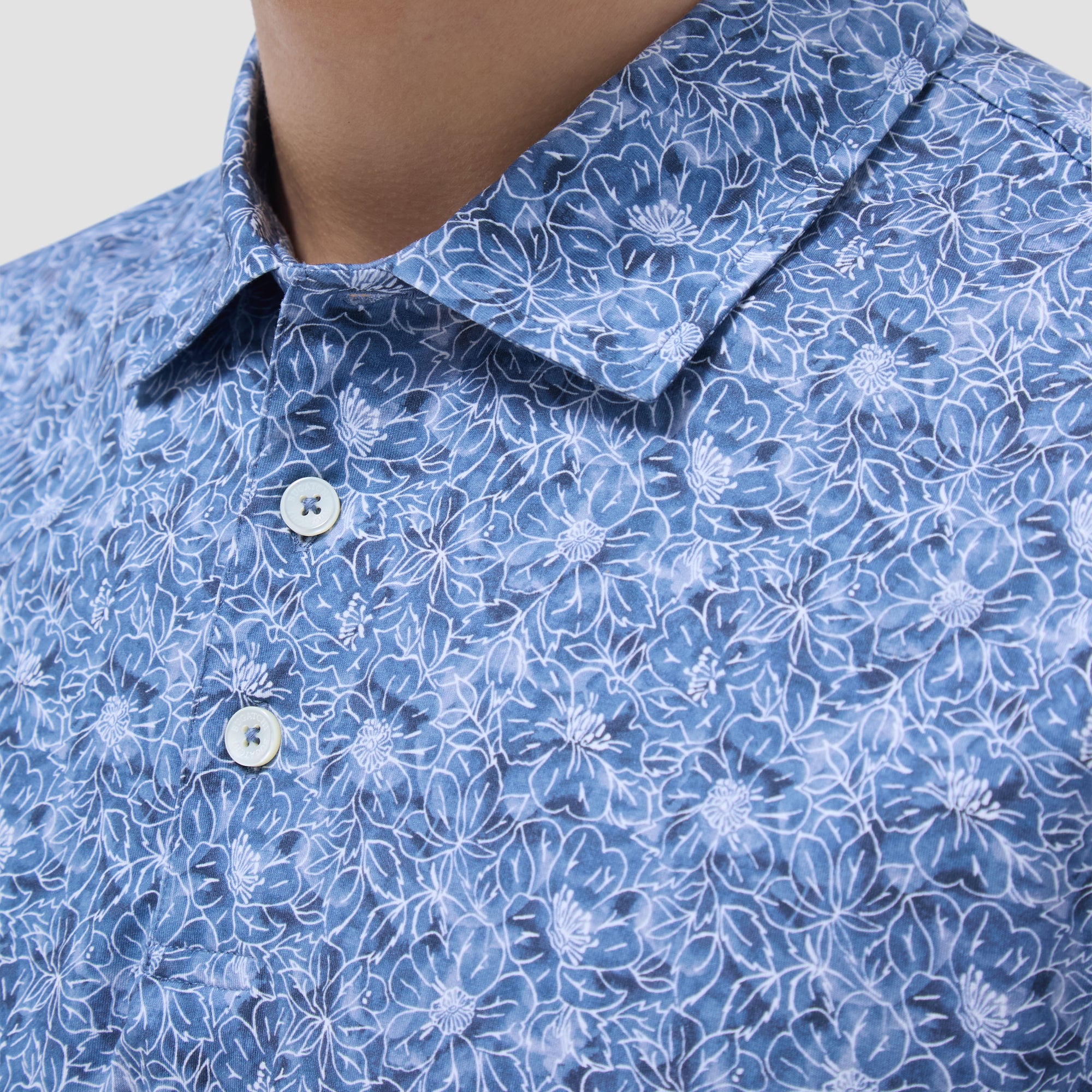 Victor Floral OoohCotton Polo Shirt