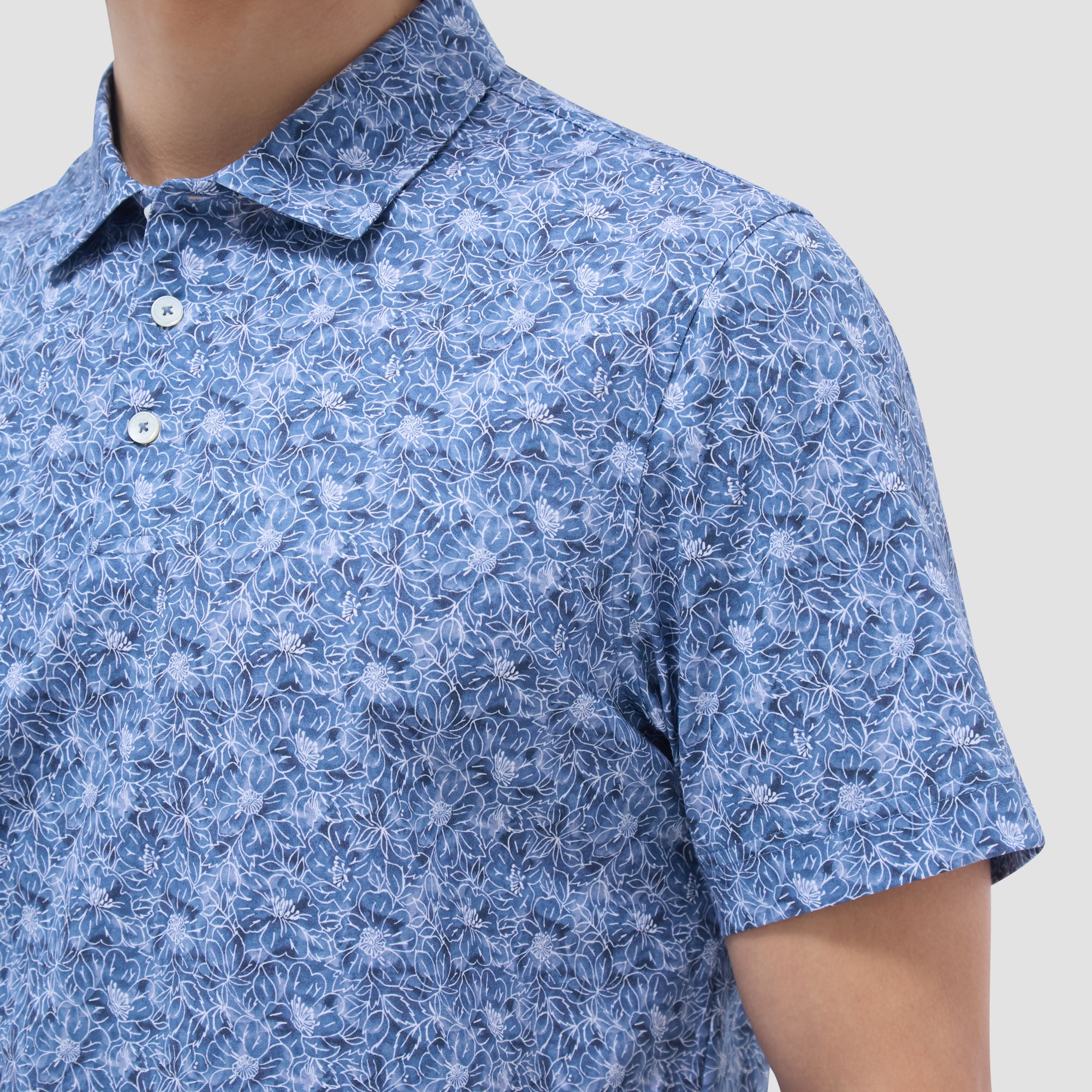 Victor Floral OoohCotton Polo Shirt