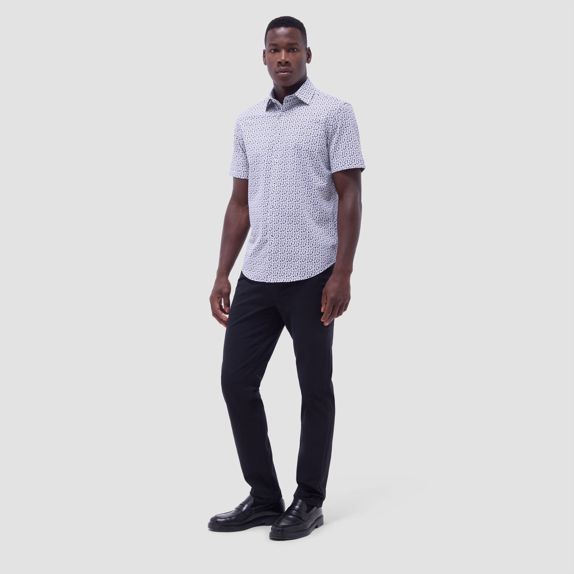 Miles Floral OoohCotton Short-Sleeve Shirt