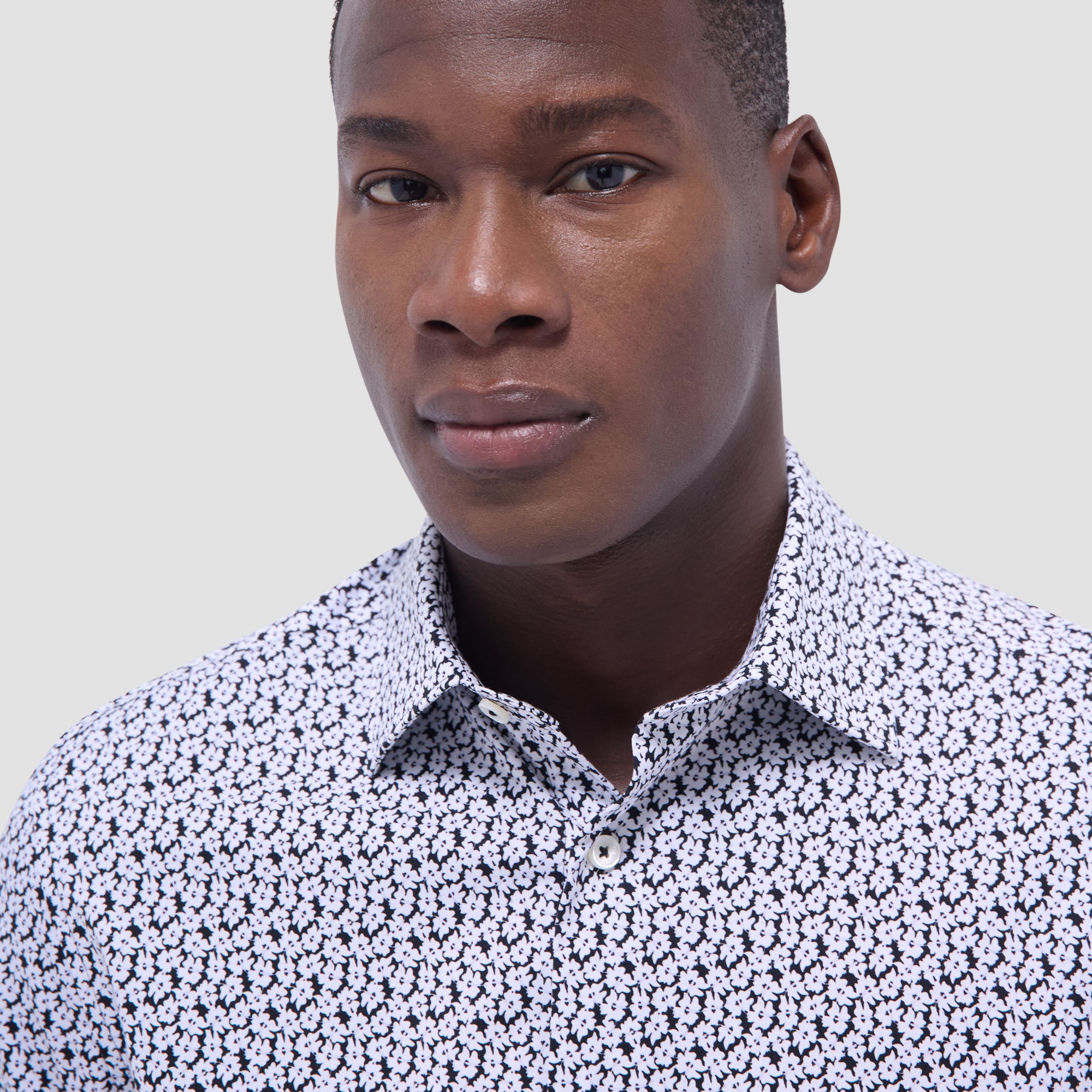 Miles Floral OoohCotton Short-Sleeve Shirt