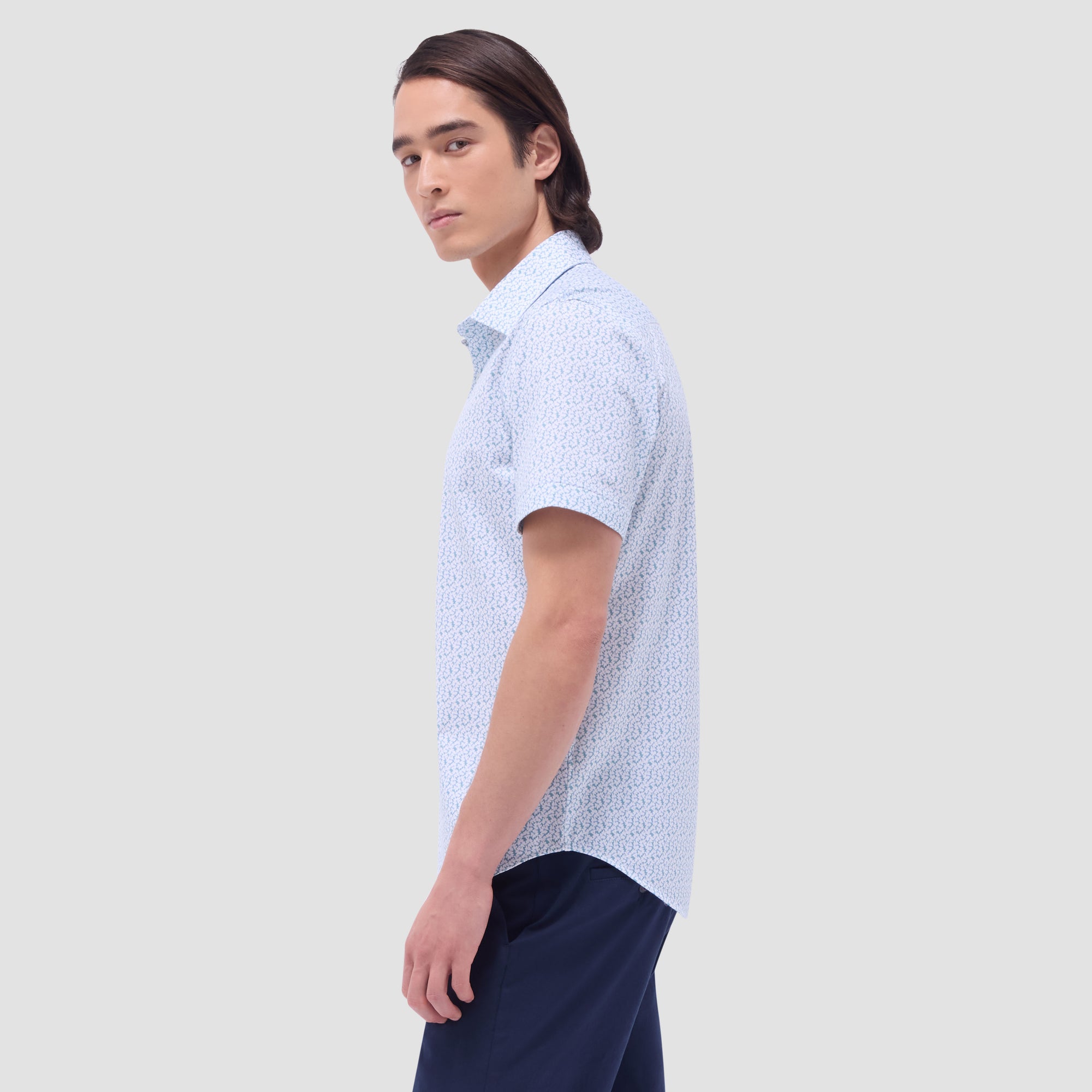 Miles Floral OoohCotton Short-Sleeve Shirt