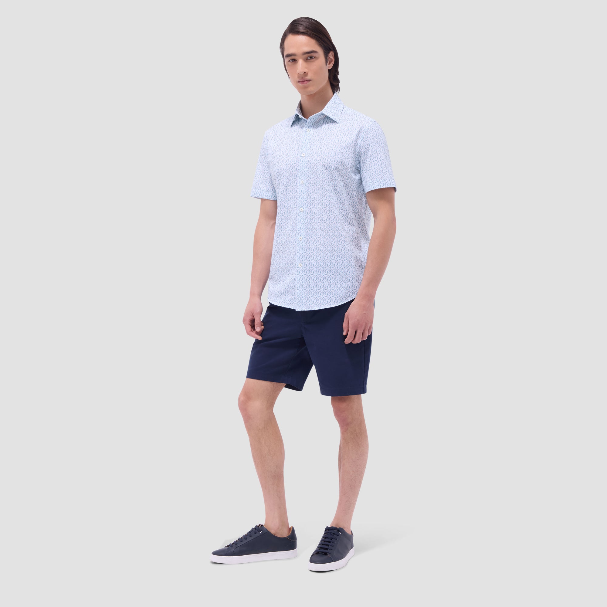 Miles Floral OoohCotton Short-Sleeve Shirt