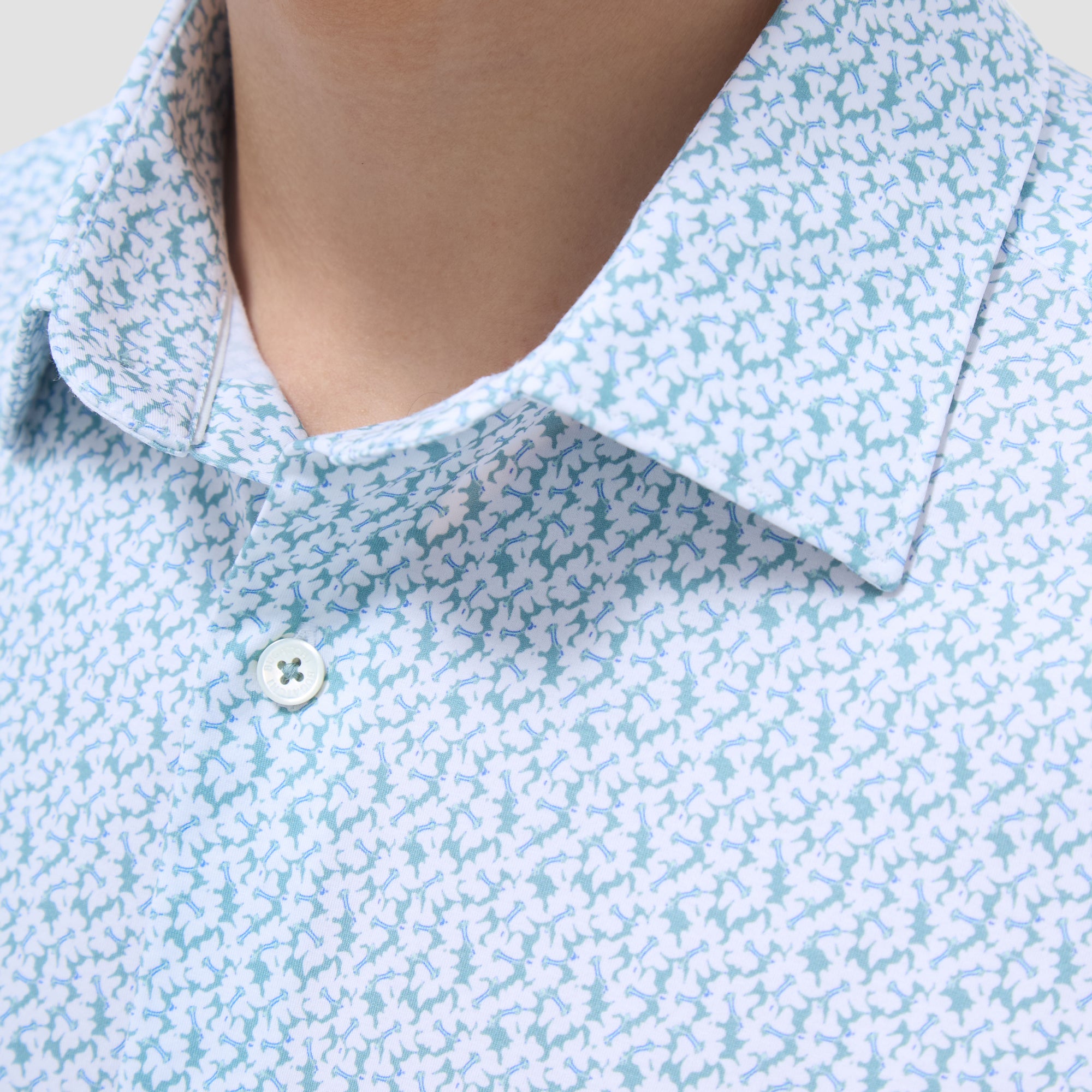 Miles Floral OoohCotton Short-Sleeve Shirt