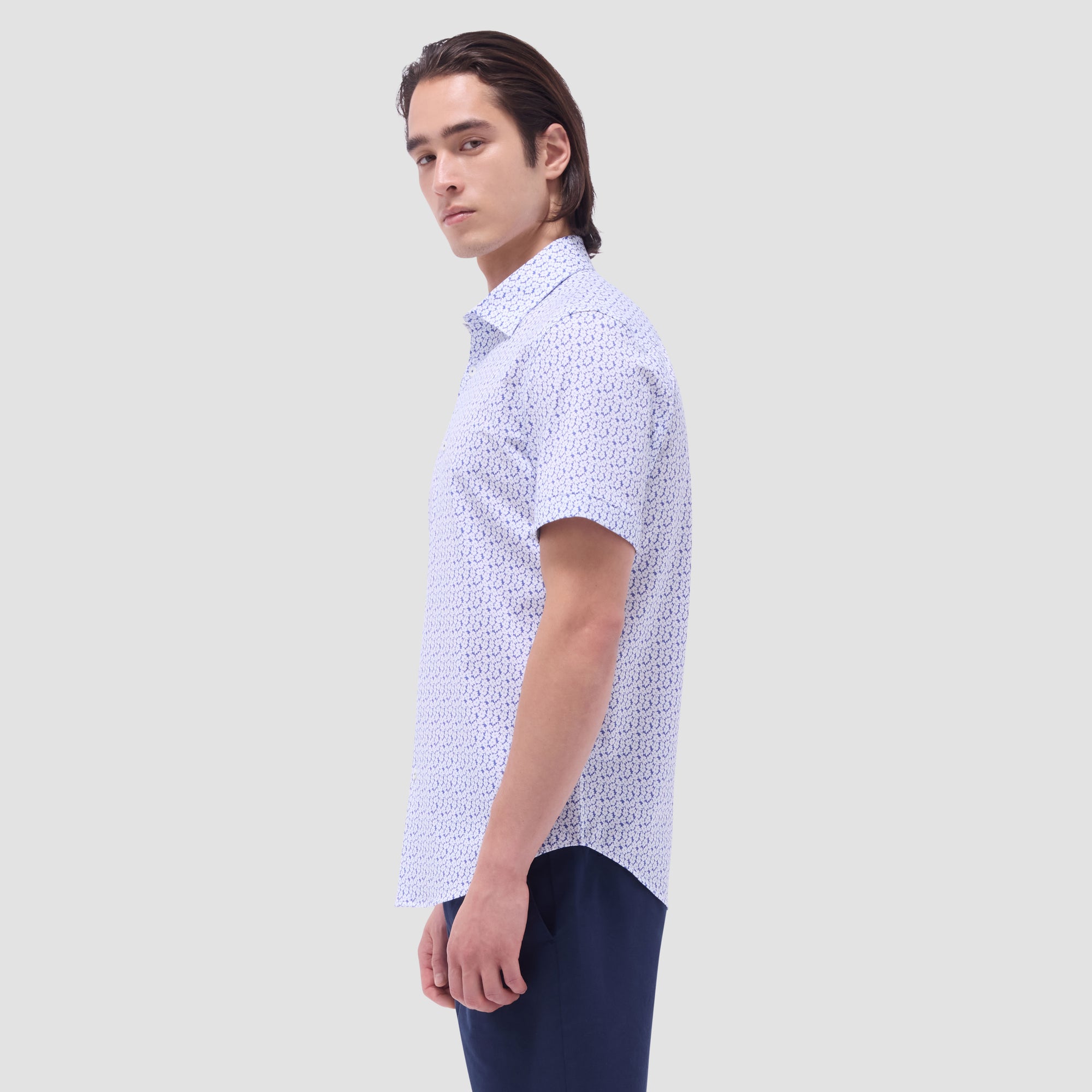 Miles Floral OoohCotton Short-Sleeve Shirt