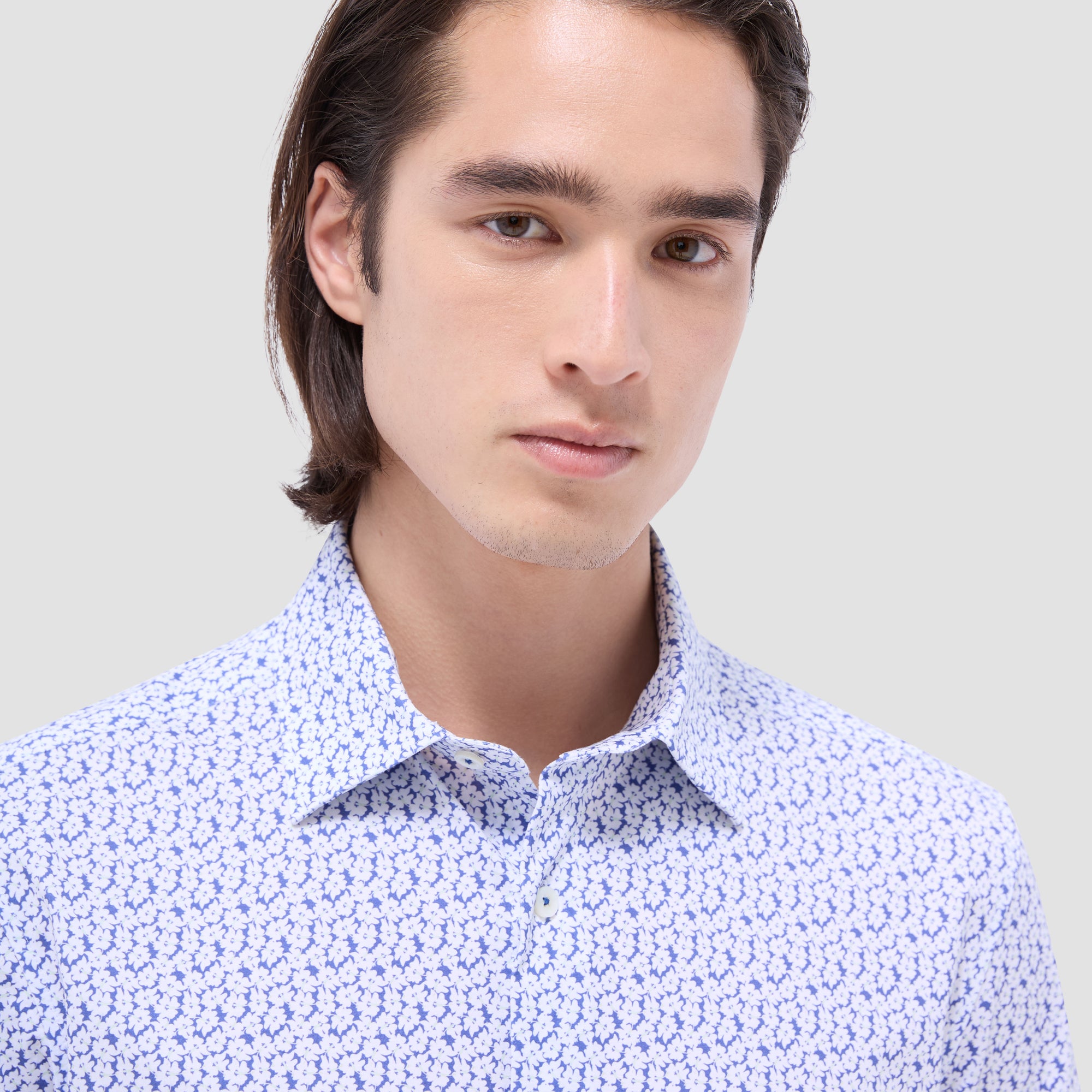 Miles Floral OoohCotton Short-Sleeve Shirt