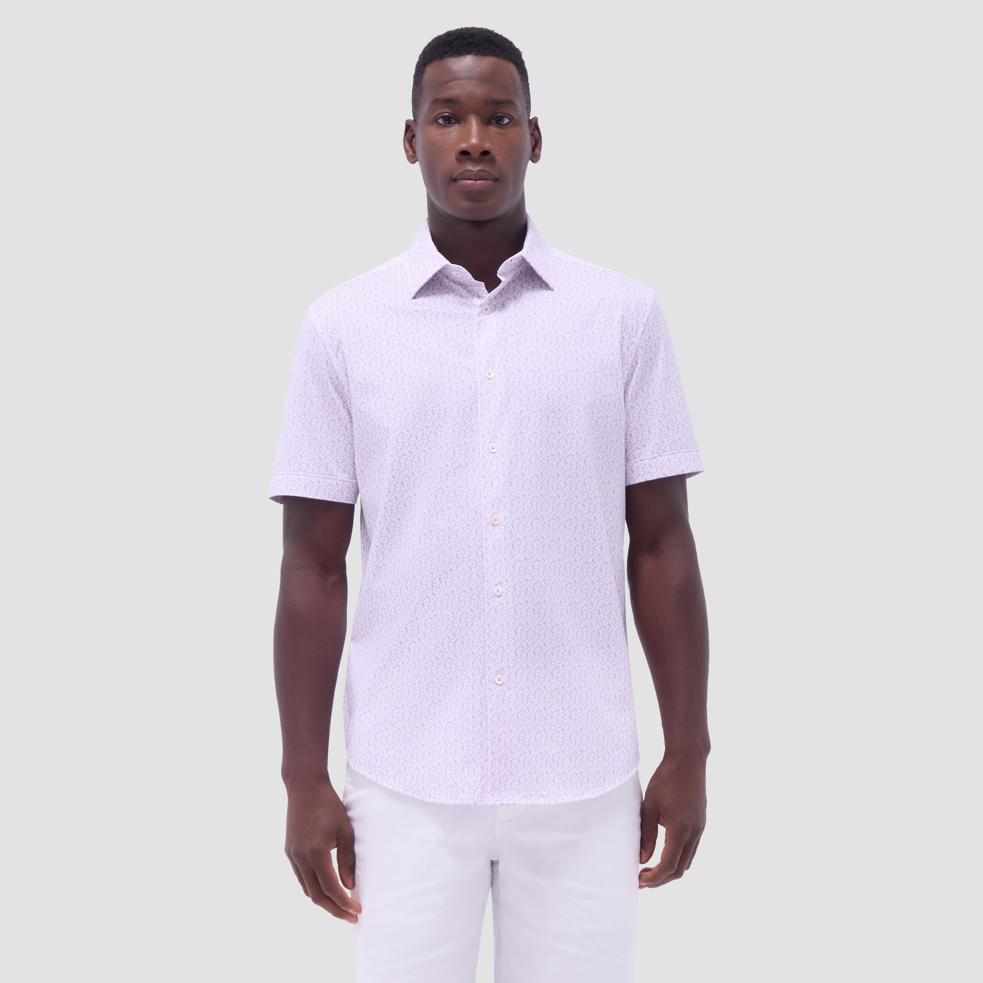 Miles Floral OoohCotton Short-Sleeve Shirt