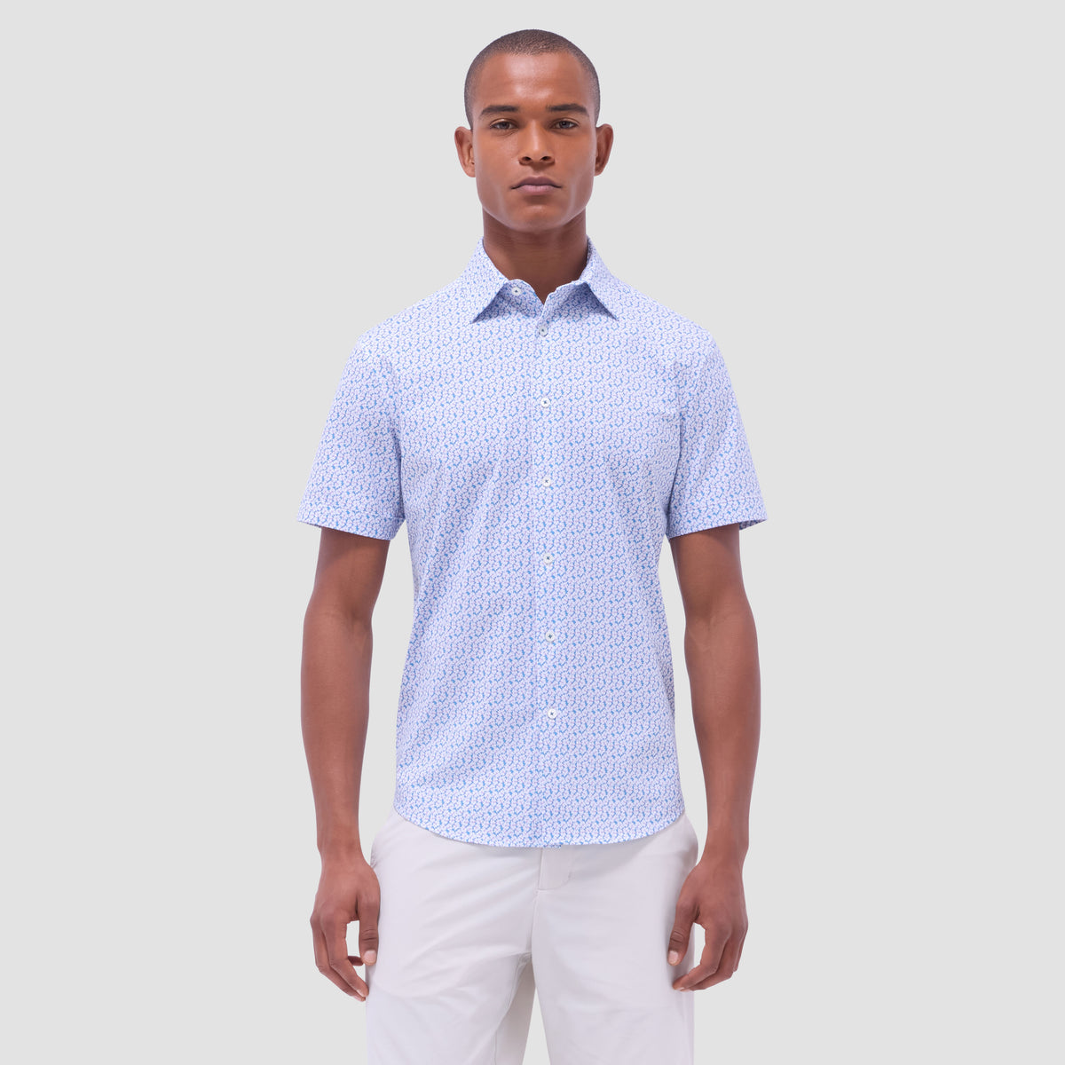 Miles Floral OoohCotton Short-Sleeve Shirt