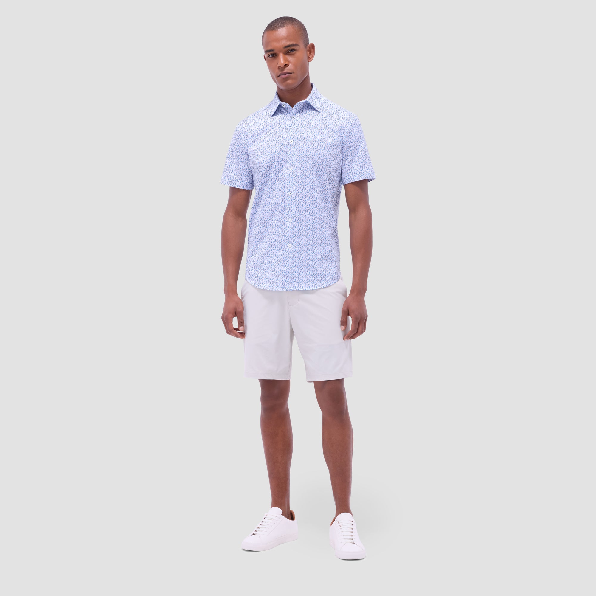 Miles Floral OoohCotton Short-Sleeve Shirt