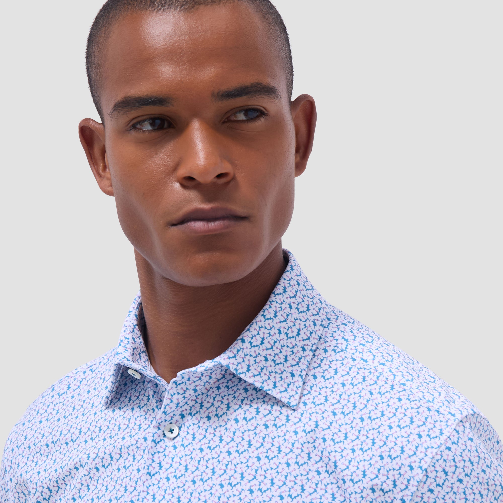 Miles Floral OoohCotton Short-Sleeve Shirt