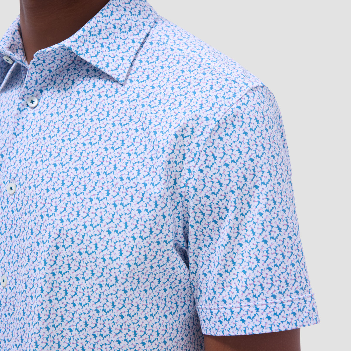 Miles Floral OoohCotton Short-Sleeve Shirt
