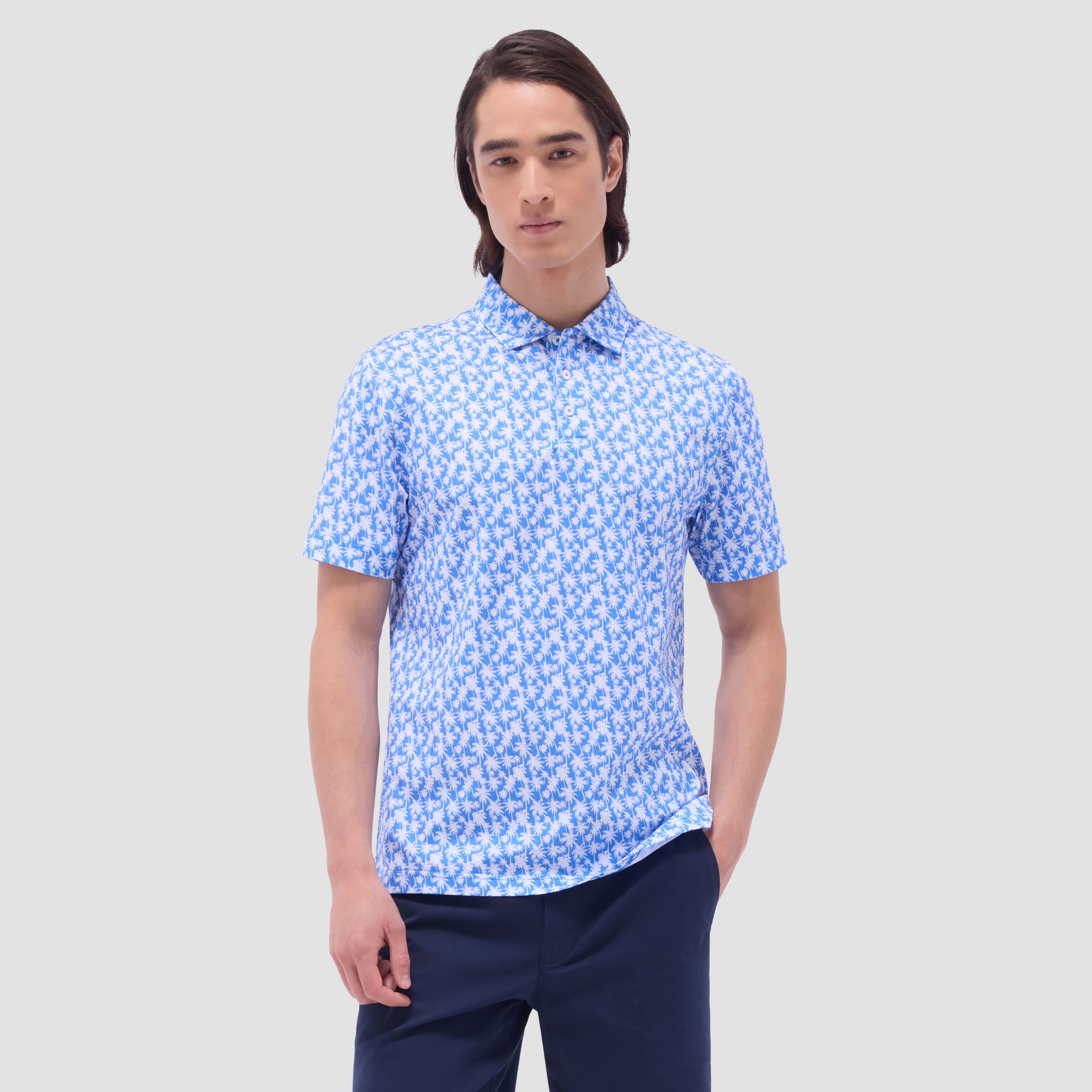 Victor Palm Tree OoohCotton Polo Shirt