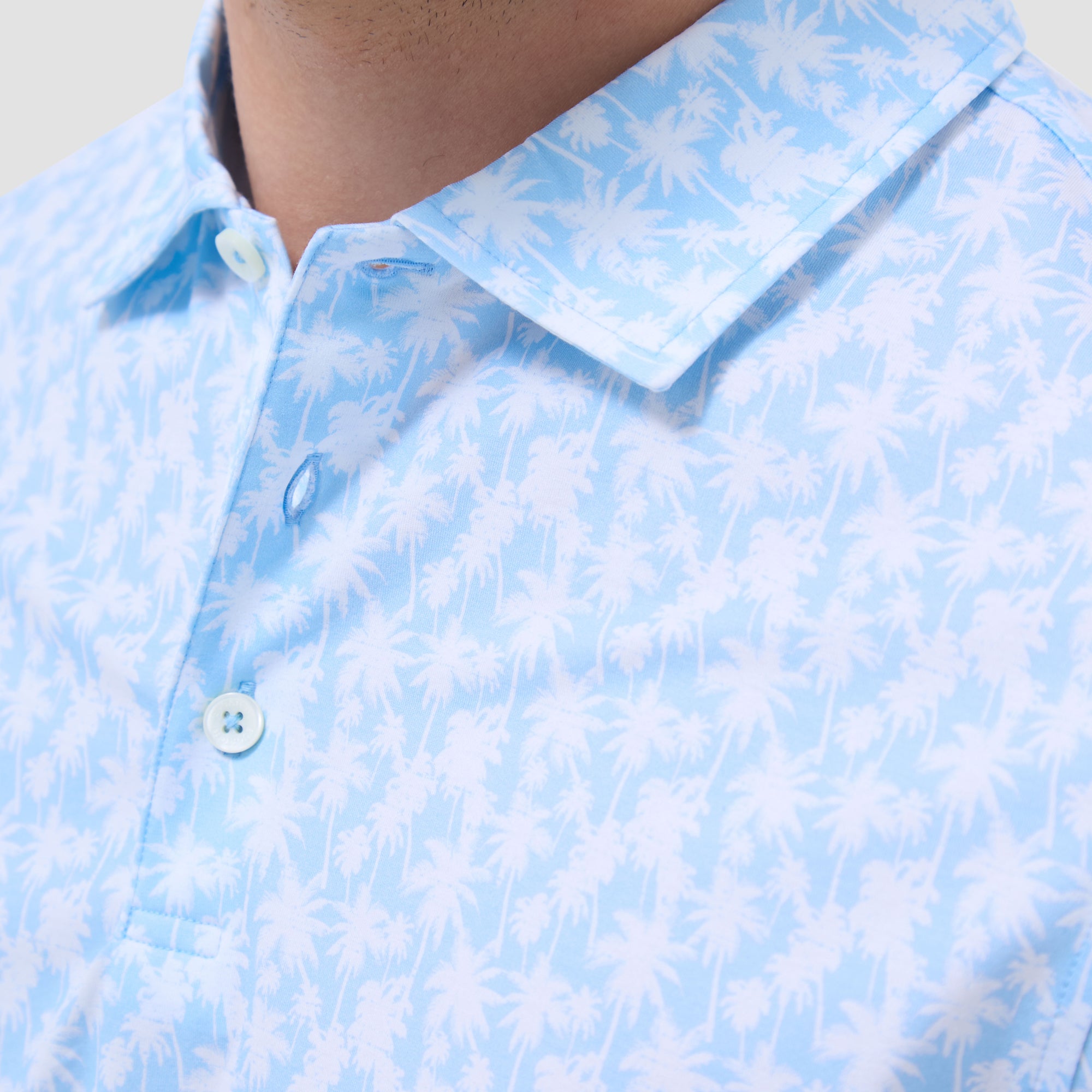 Victor Palm Tree OoohCotton Polo Shirt