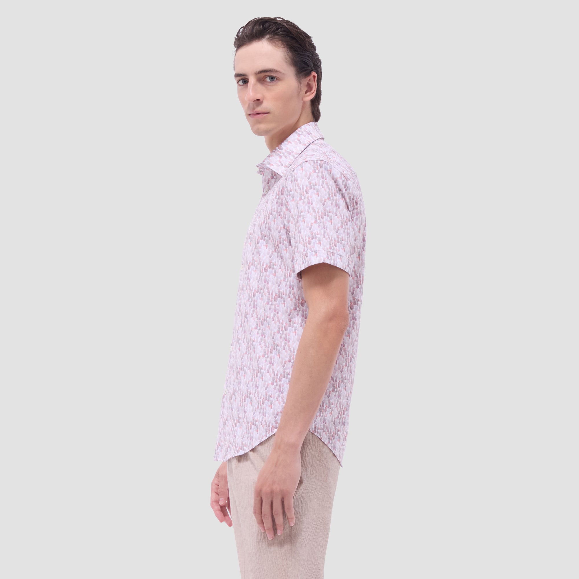 Miles Fruit Print OoohCotton Short-Sleeve Shirt